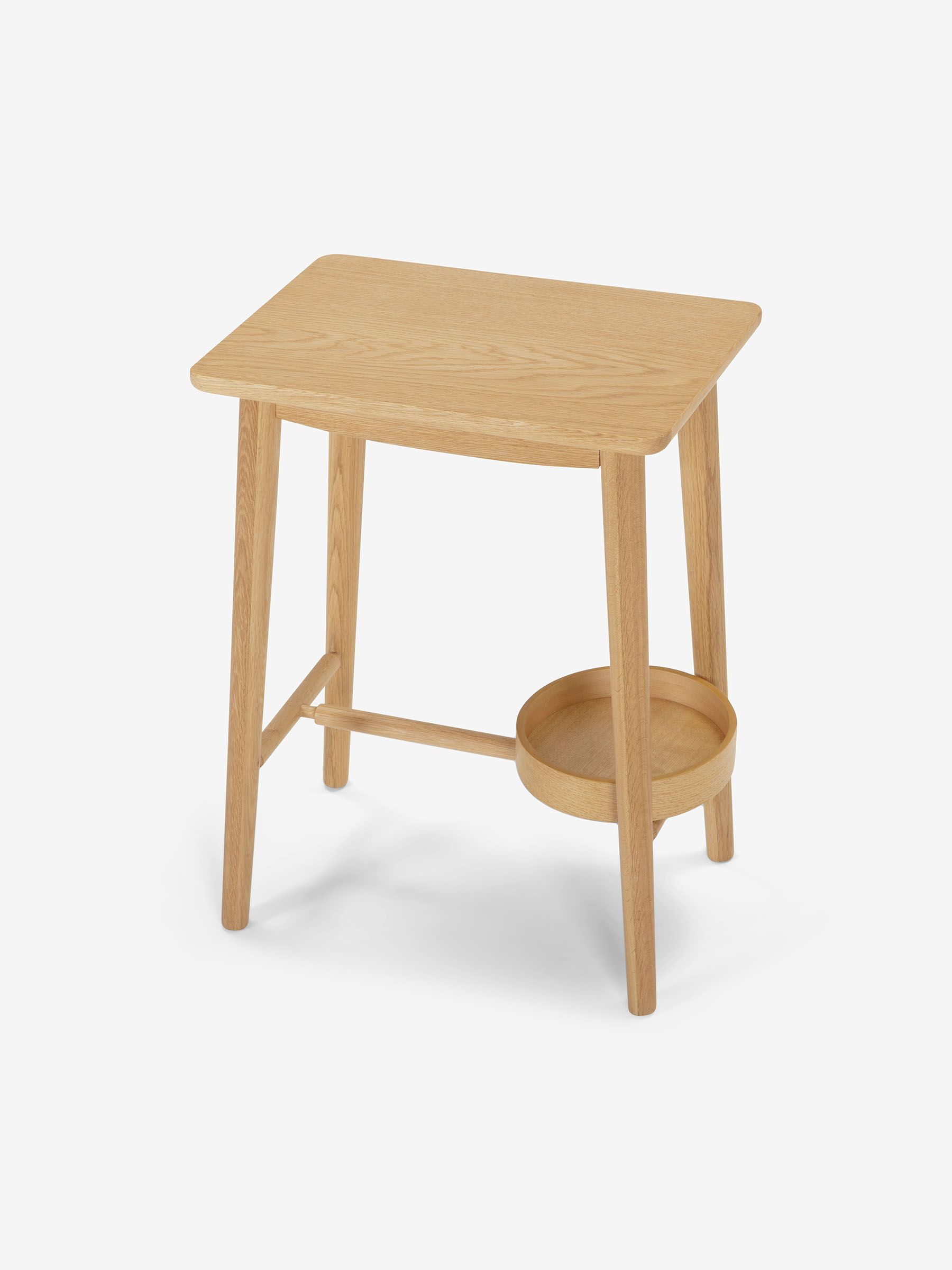 Penn Bedside Table in Oak - Image 3 of 4