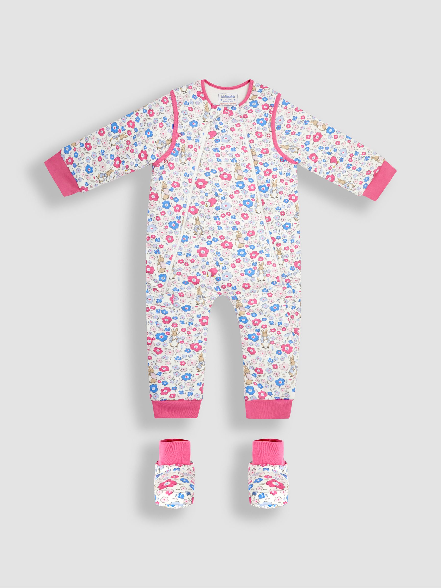 Ditsy Floral Peter Rabbit 2.5 Tog Snuggler - Image 3 of 5