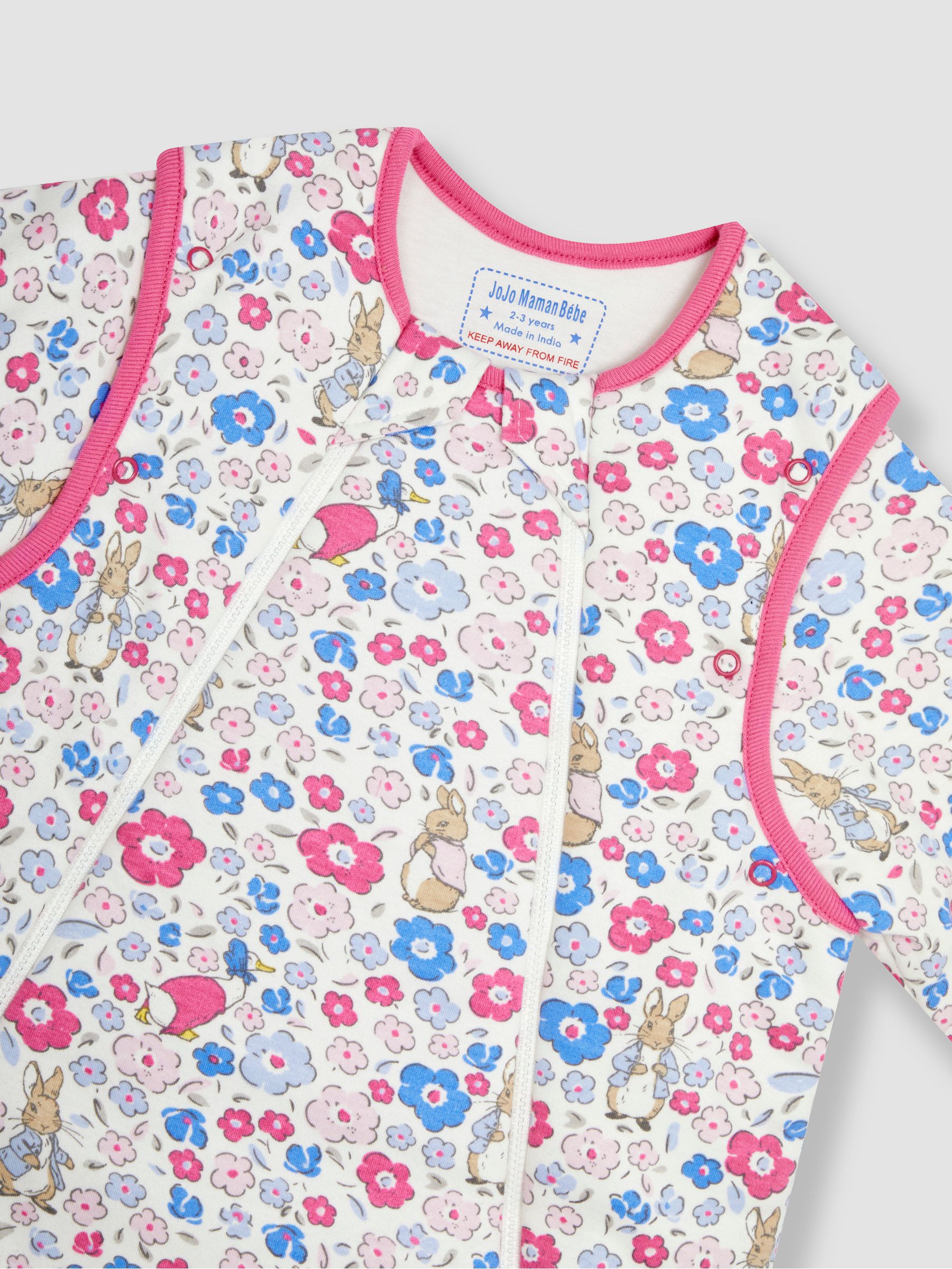Ditsy Floral Peter Rabbit 2.5 Tog Snuggler - Image 4 of 5
