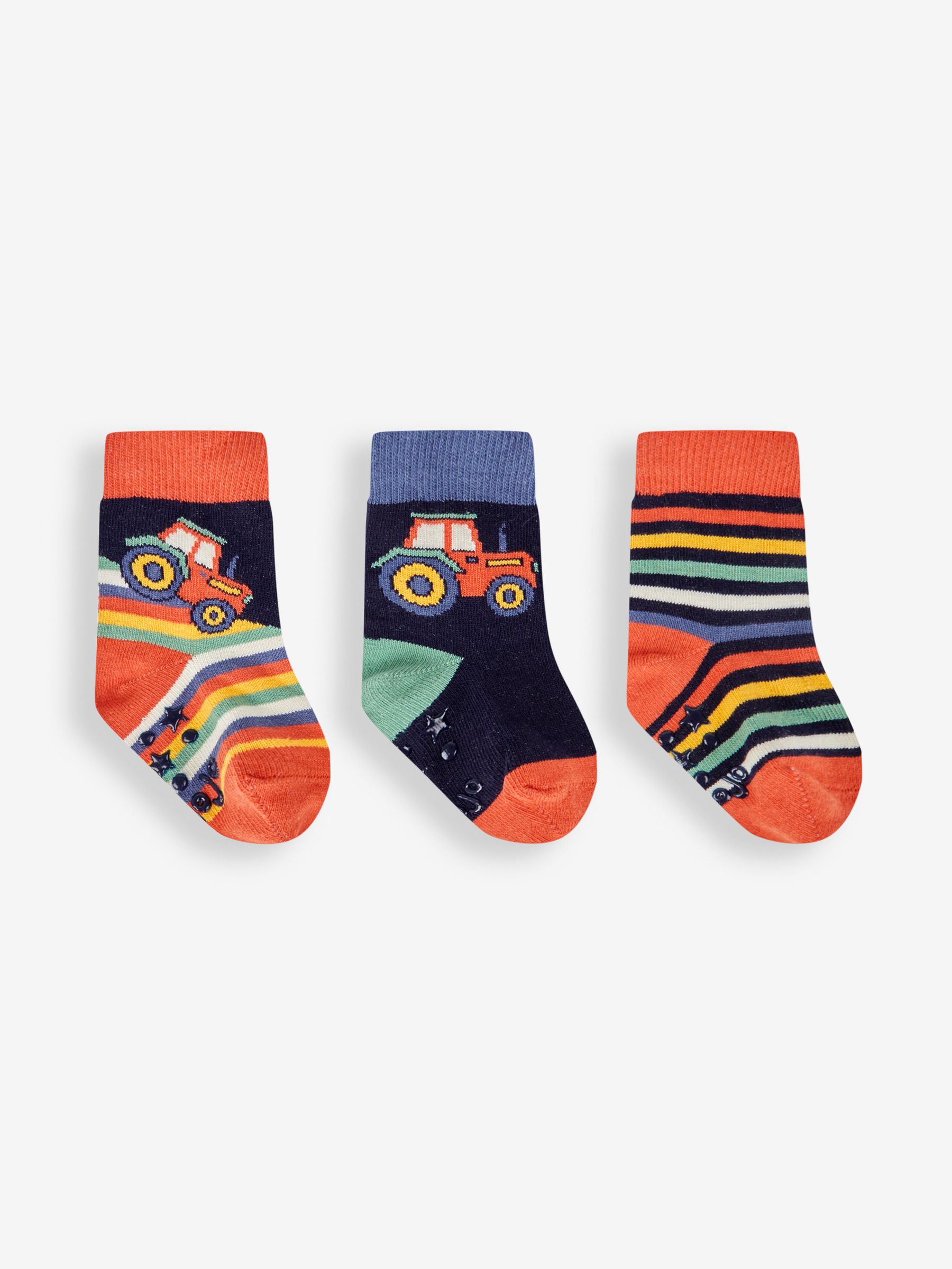 Navy 3-Pack Tractor Socks - Image 1 of 1
