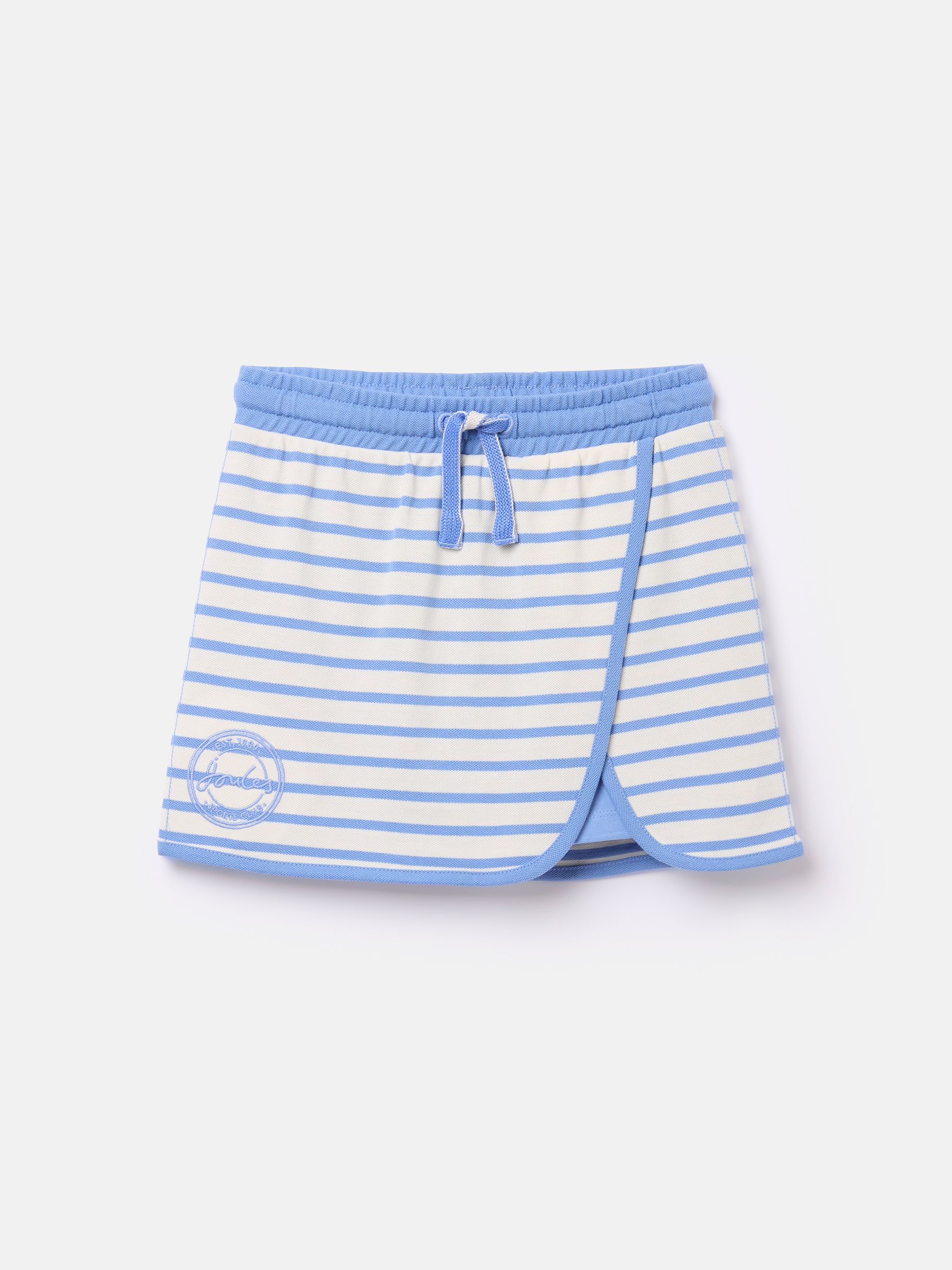 Girls Make A Racquet Stripe Pique Cotton Skort - Image 1 of 4