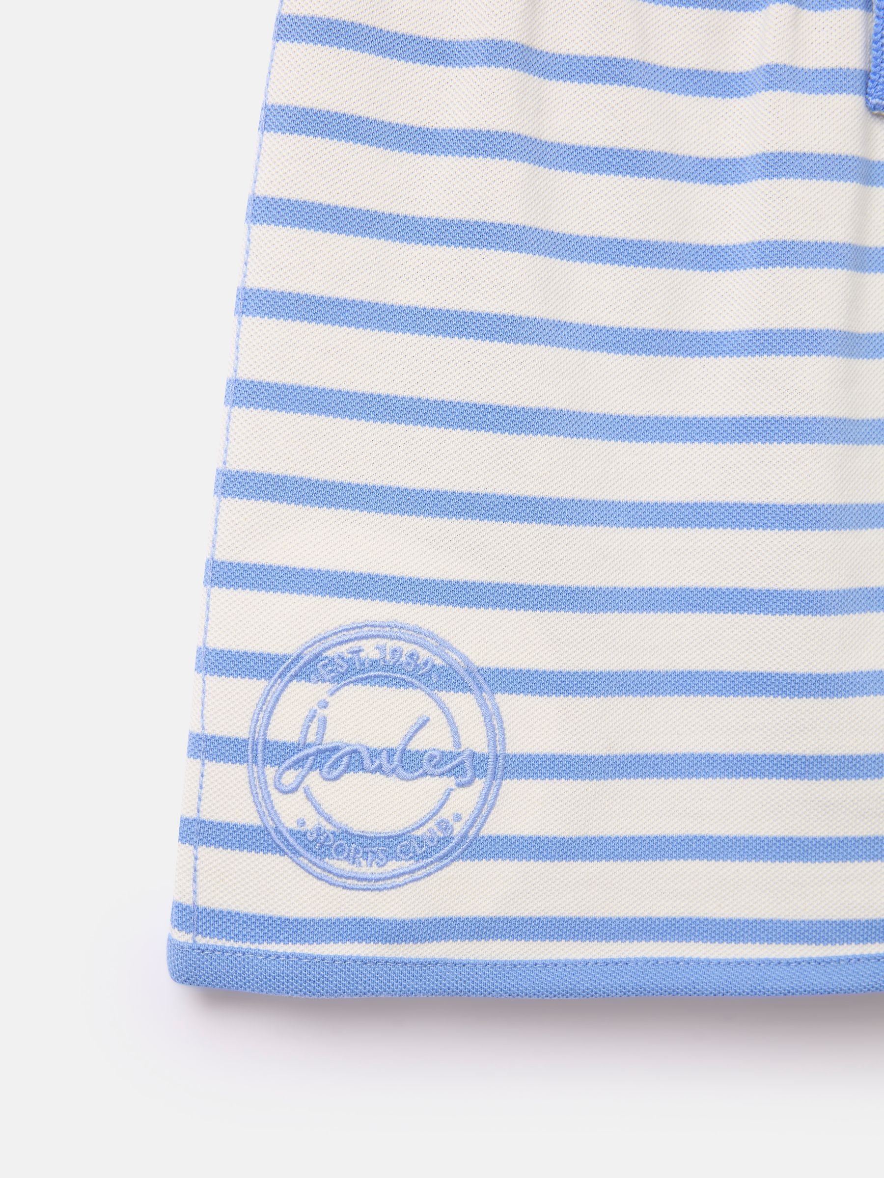 Girls Make A Racquet Stripe Pique Cotton Skort - Image 4 of 4