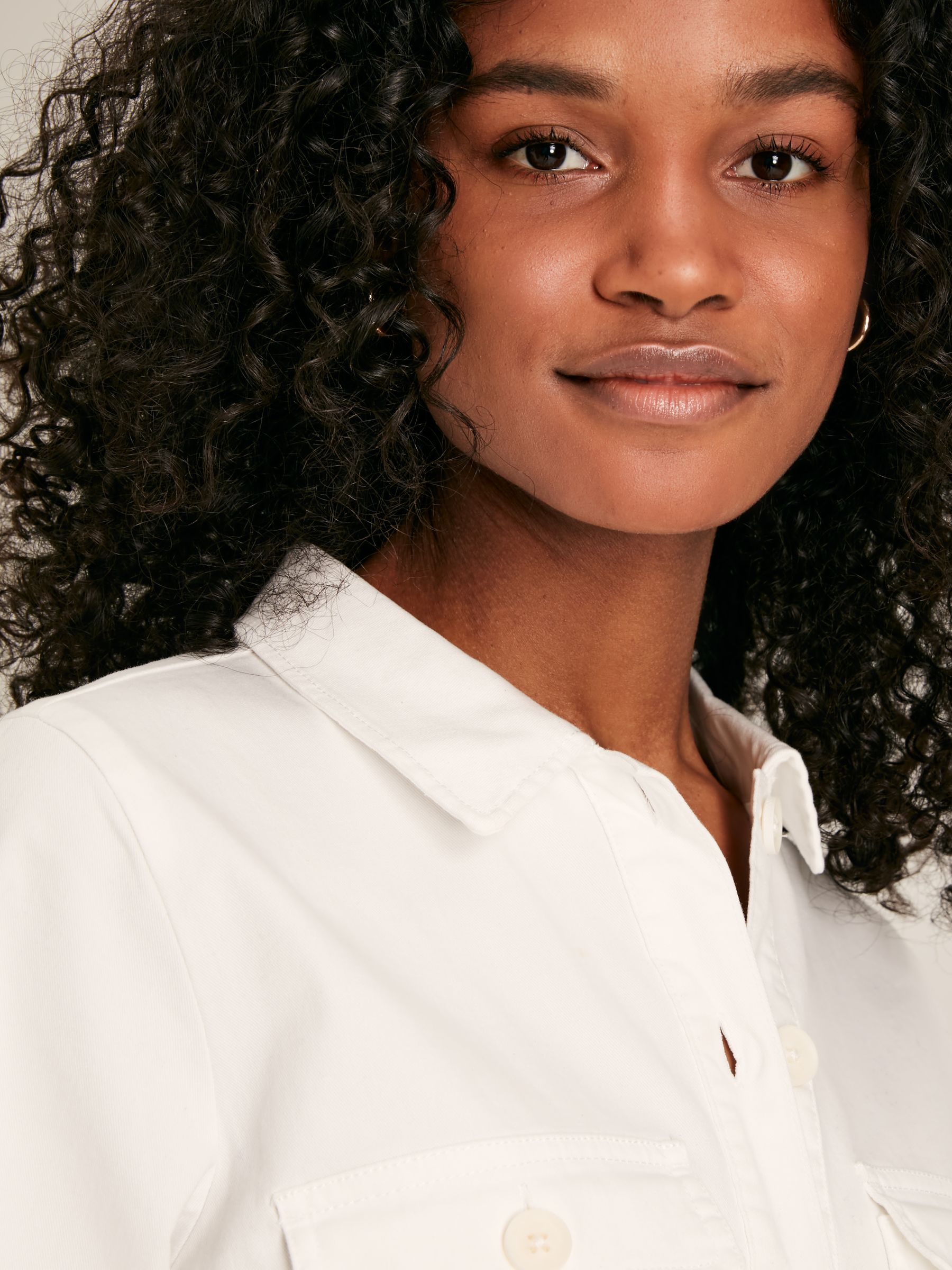 White Long Sleeve Cotton Boiler Suit - Image 5 of 6