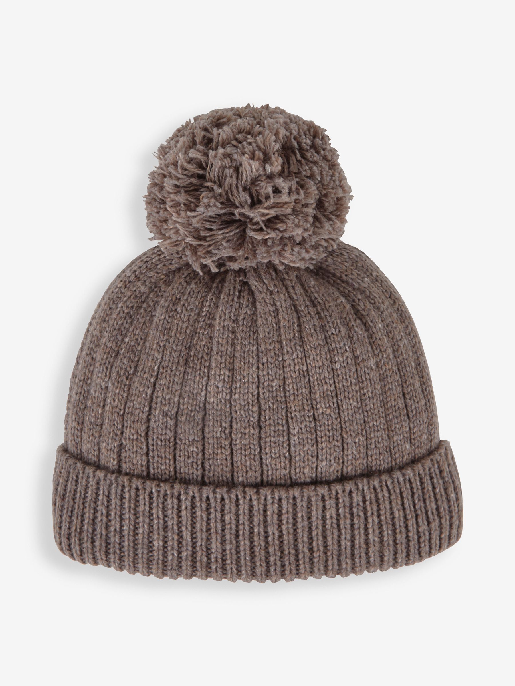 Brown Cosy Rib Hat - Image 1 of 2
