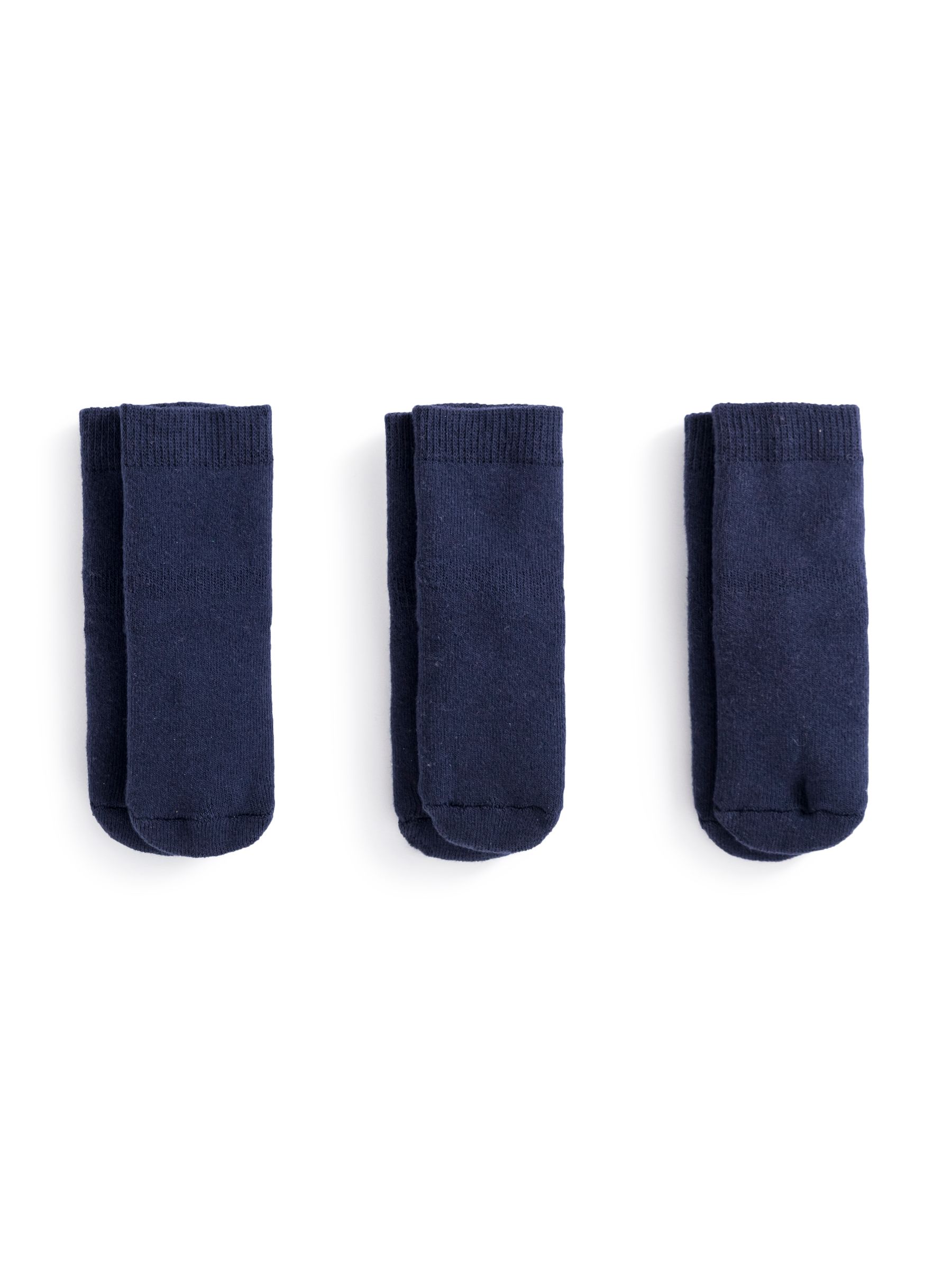 Navy Blue 3-Pack Extra Thick Socks - Image 2 of 2