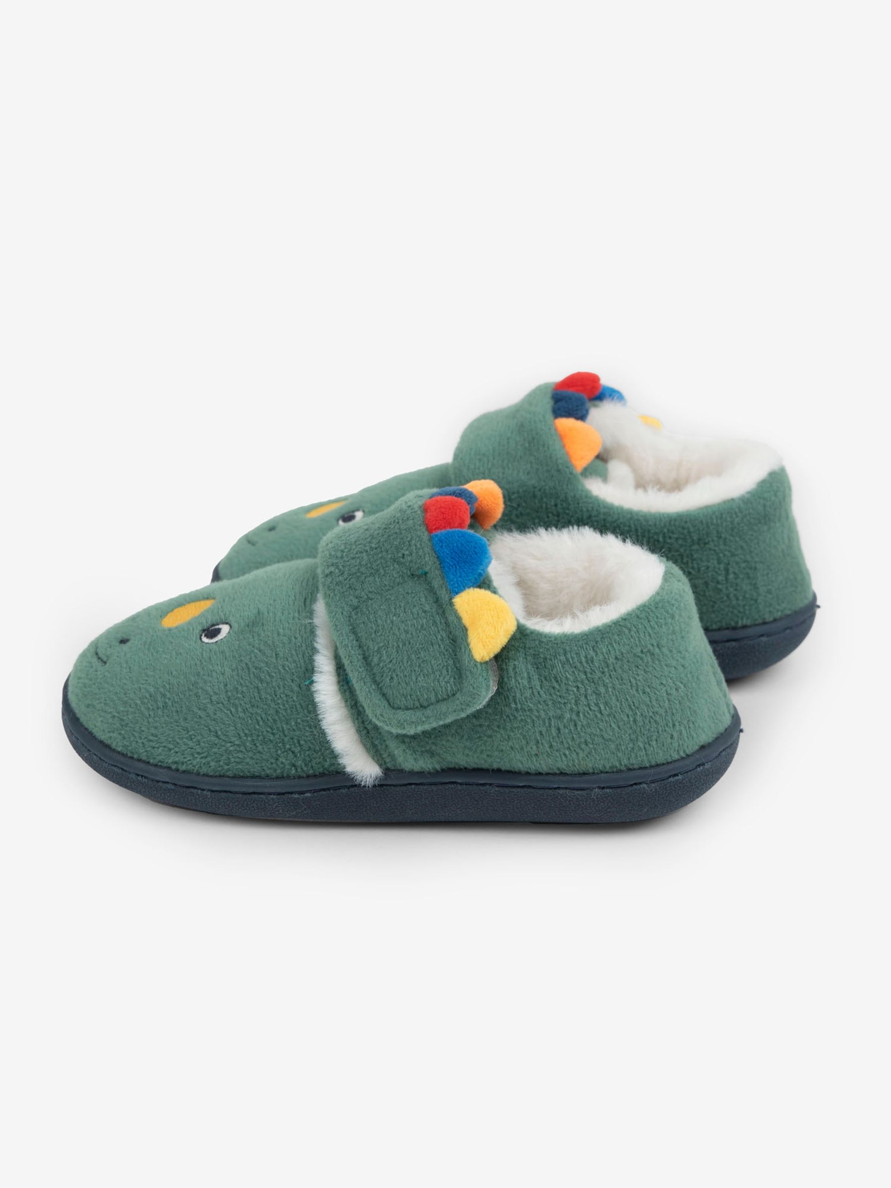 Dinosaur Easy On Slippers in Green - Image 2 of 4