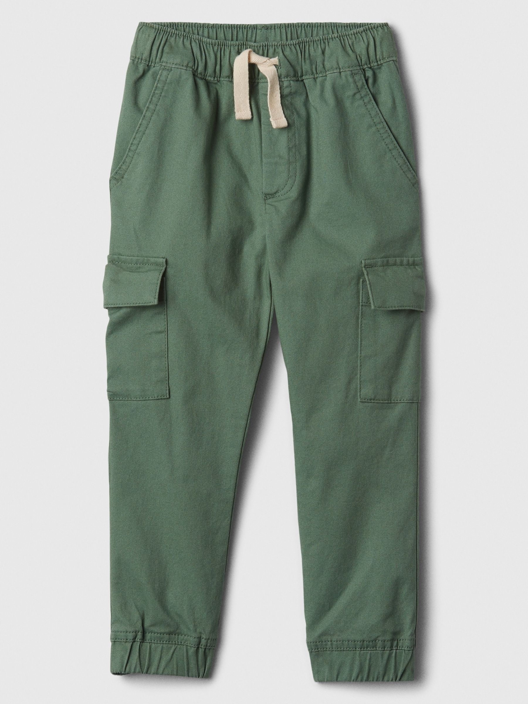 Green Pull On Cargo Joggers with Washwell (Newborn-5yrs) - Image 1 of 1