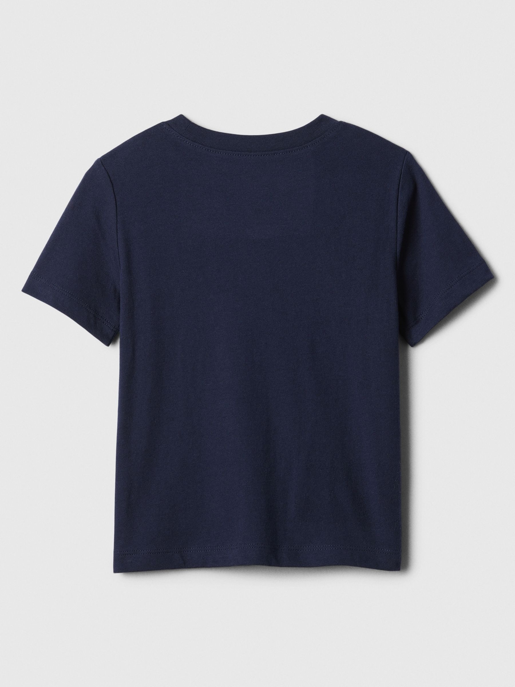 Blue Logo Short Sleeve Crew Neck T-Shirt (Newborn-5yrs) - Image 2 of 3