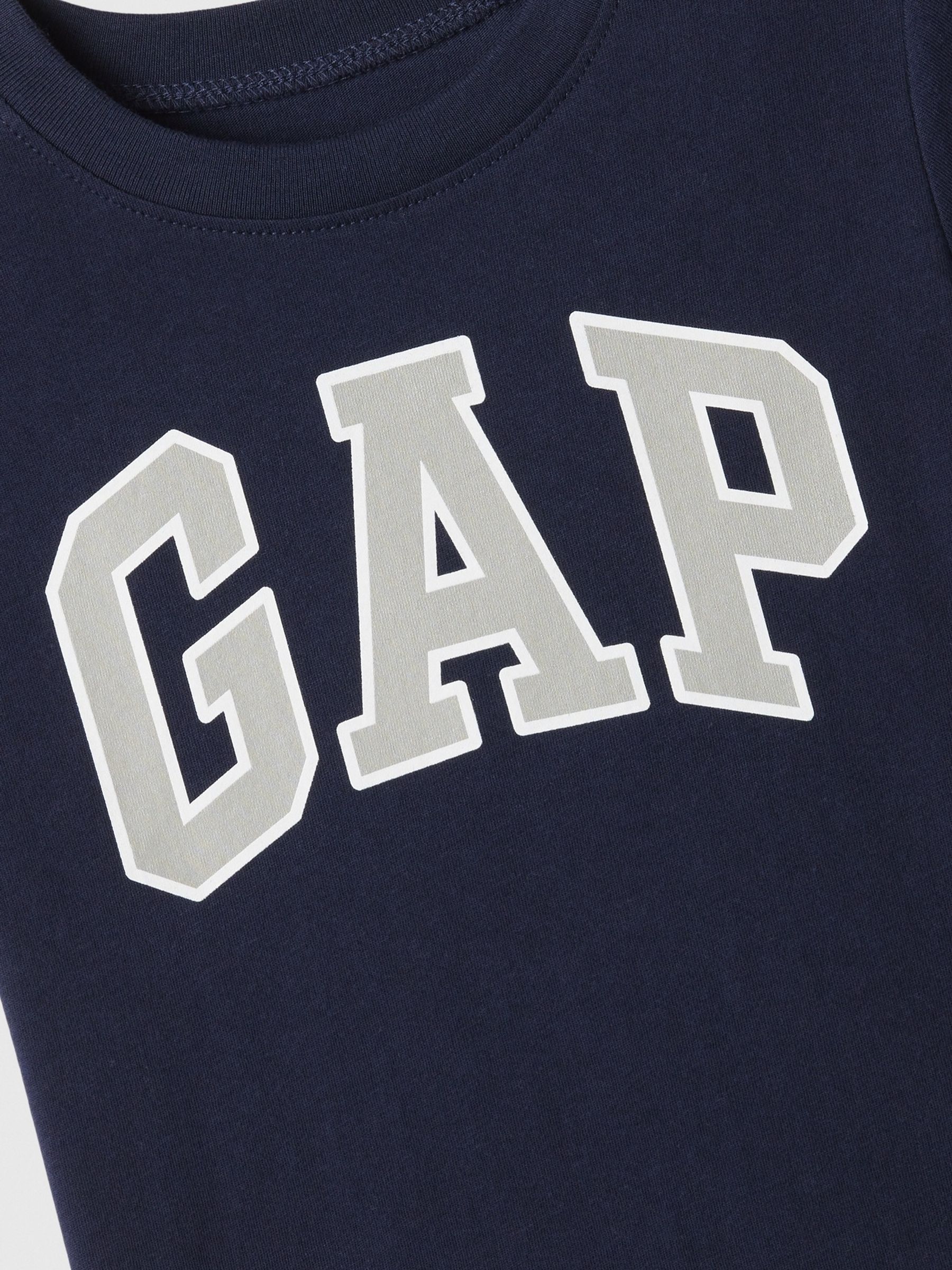 Blue Logo Short Sleeve Crew Neck T-Shirt (Newborn-5yrs) - Image 3 of 3