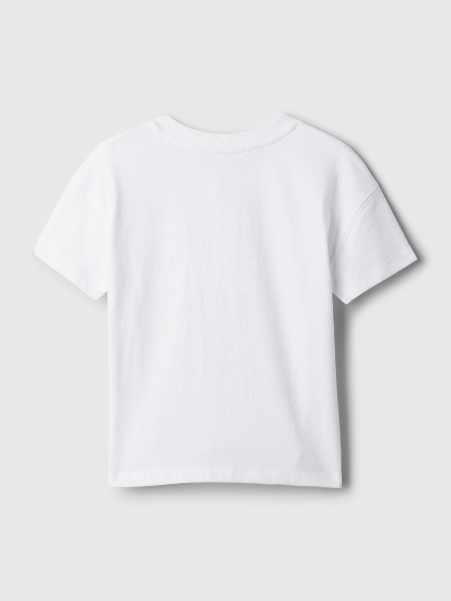 White Brannan Bear Embroidered Baby Henley T-Shirt - Image 2 of 3