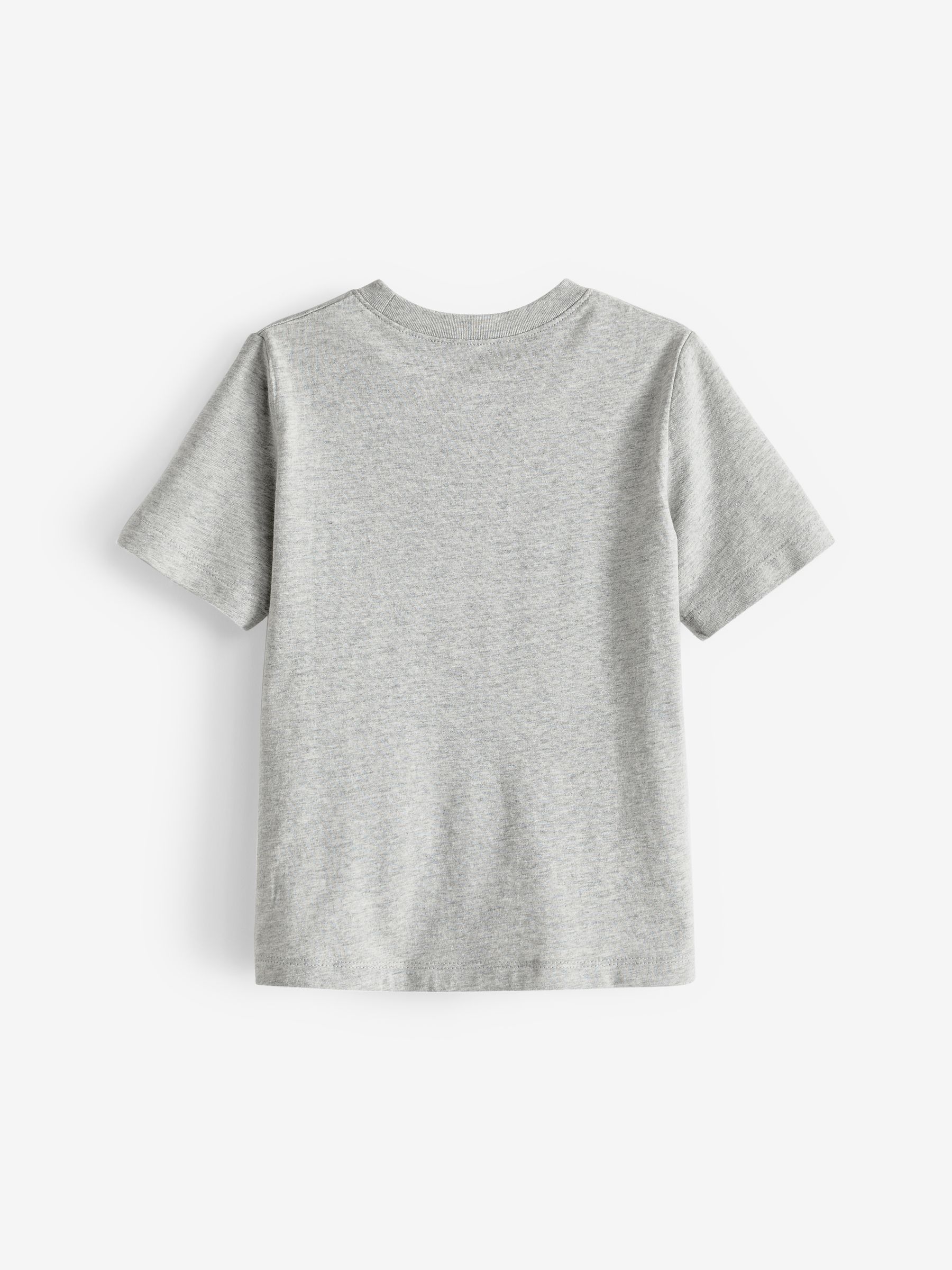Grey Logo Short Sleeve Crew Neck T-Shirt (Newborn-5yrs) - Image 2 of 3