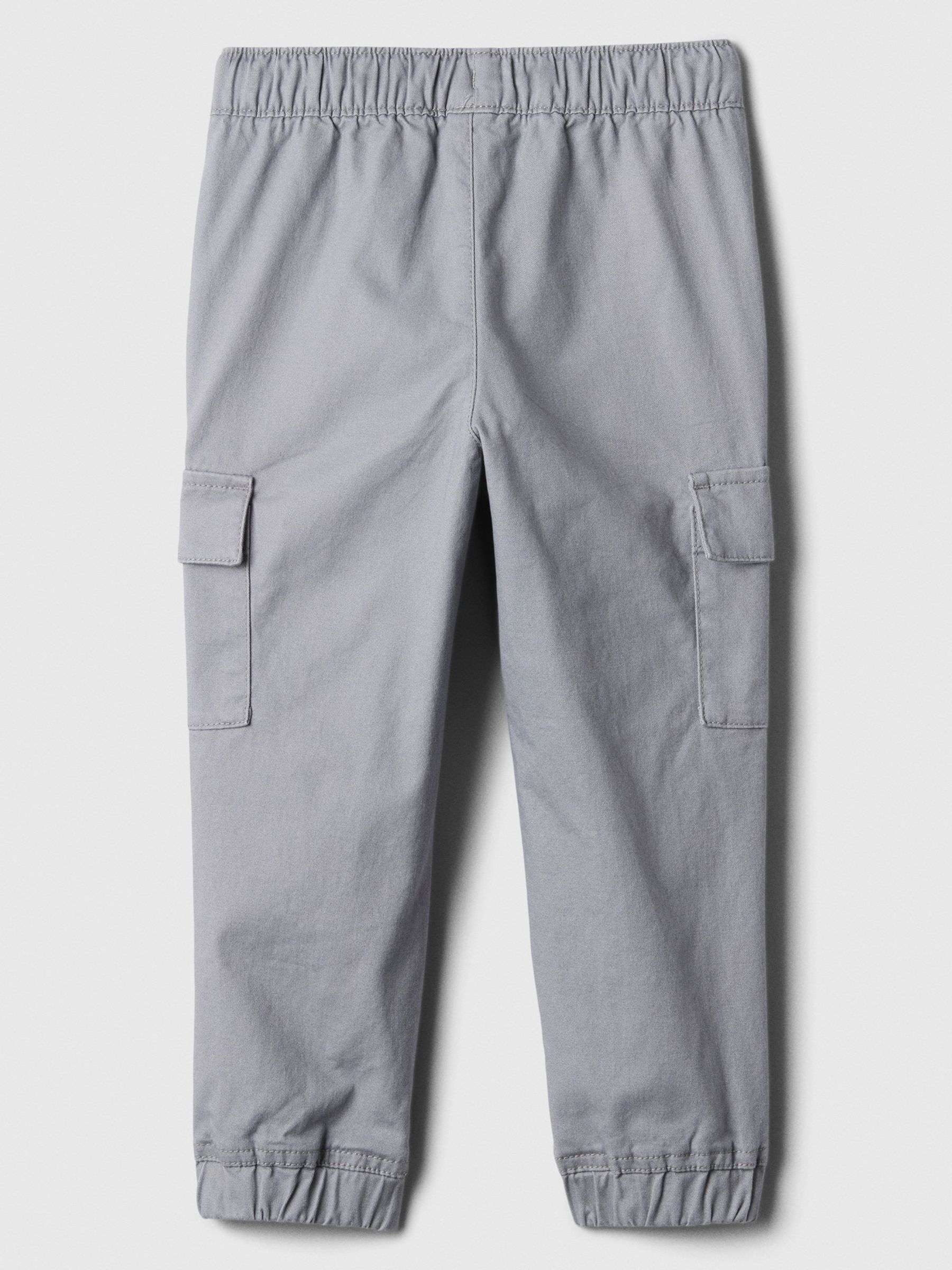 Grey Pull On Cargo Joggers with Washwell (Newborn-5yrs) - Image 2 of 2