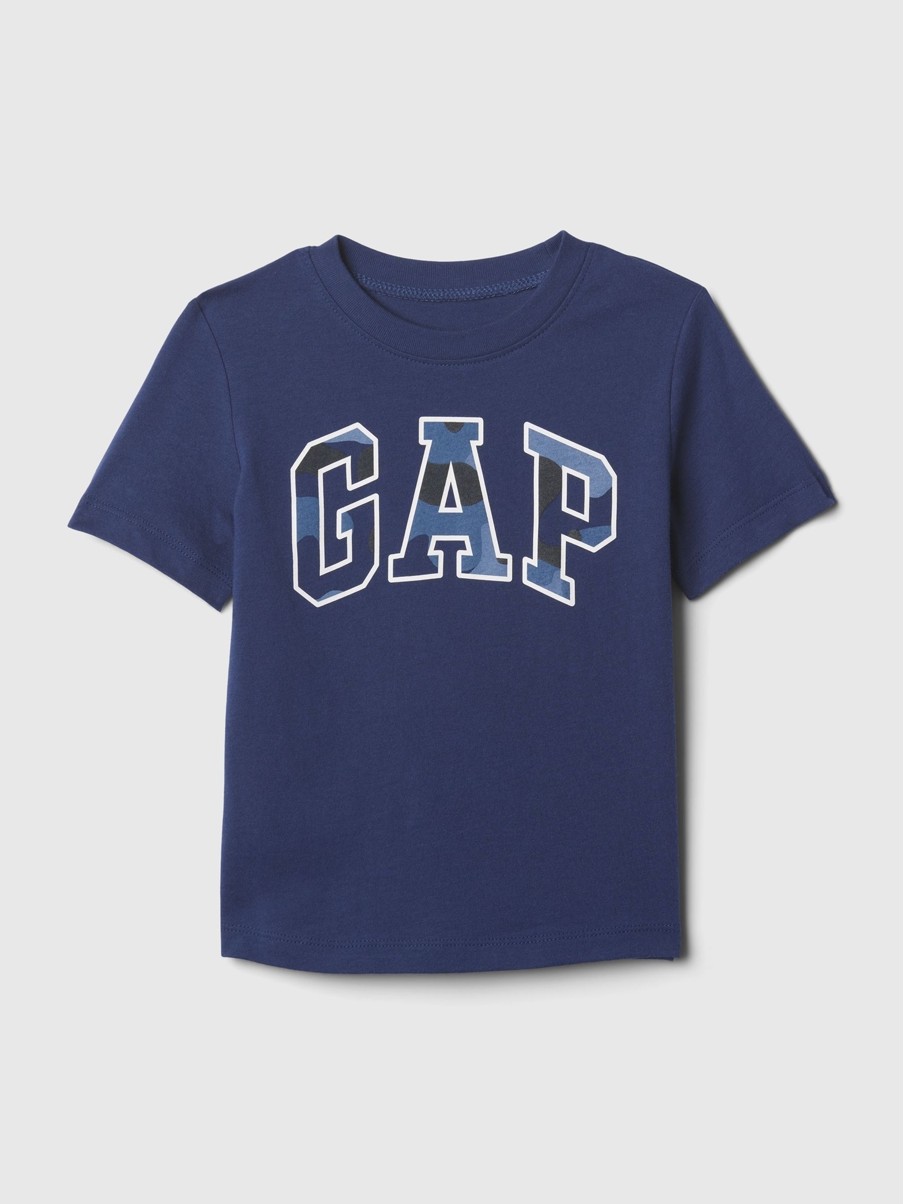 Navy Blue London Crew Neck Logo Short Sleeve T-Shirt (Newborn-5yrs) - Image 1 of 2