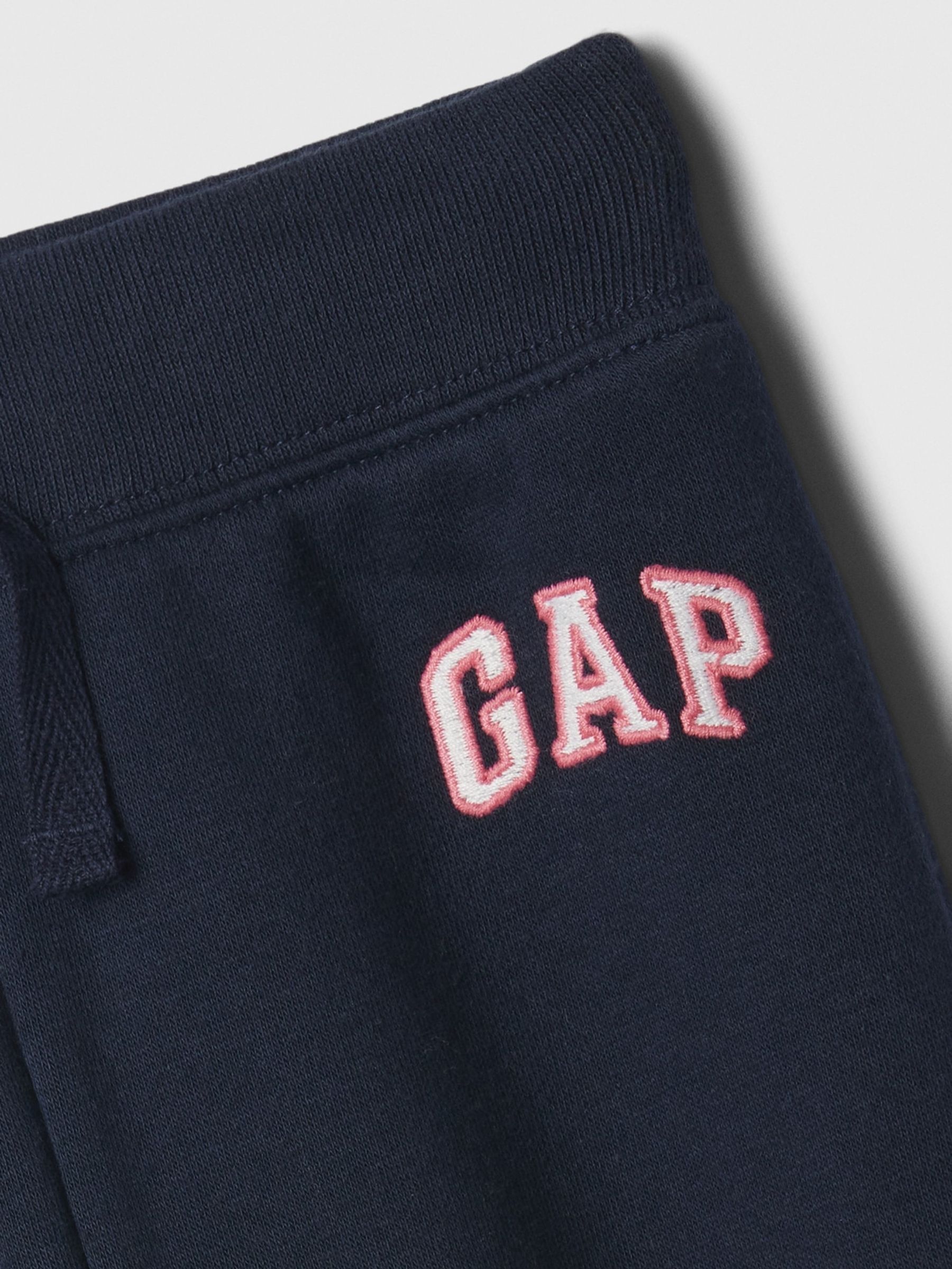 Navy Blue Logo Pull On Fleece-Lined Joggers (Newborn-5yrs) - Image 7 of 7