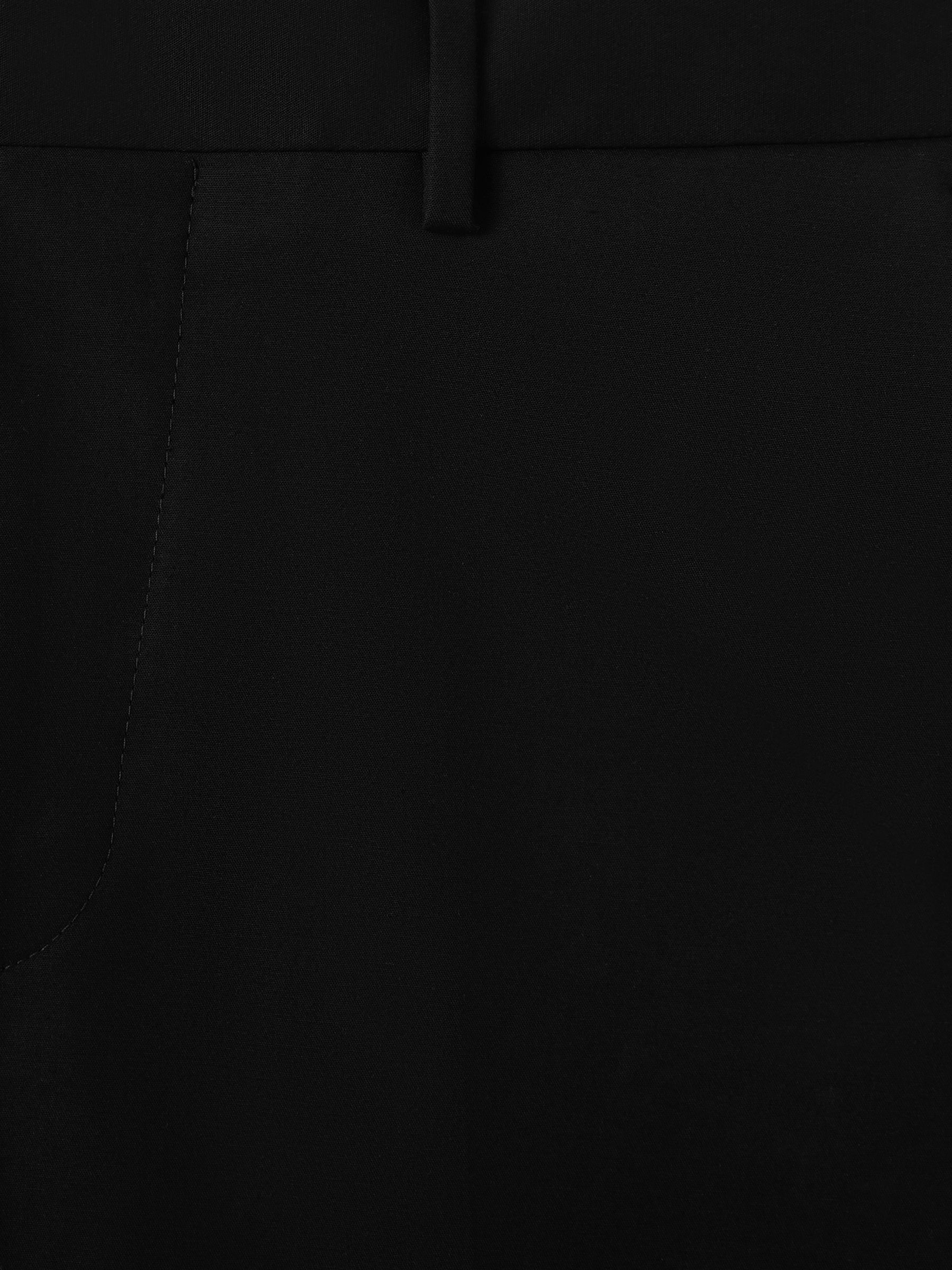 Cotton Blend Chinos in Black - Image 6 of 6