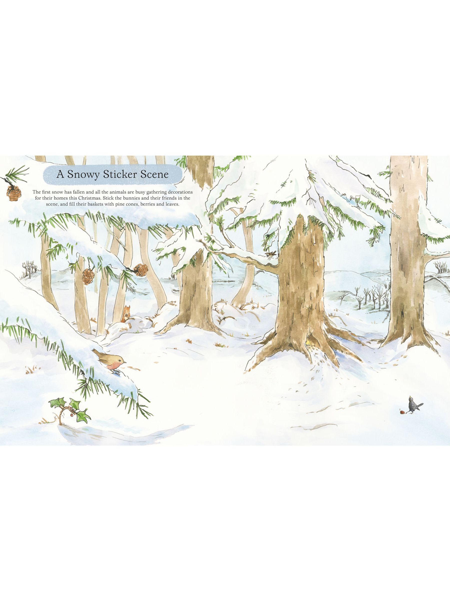 Peter Rabbit Christmas Fun Sticker Activity Book - Image 2 of 4