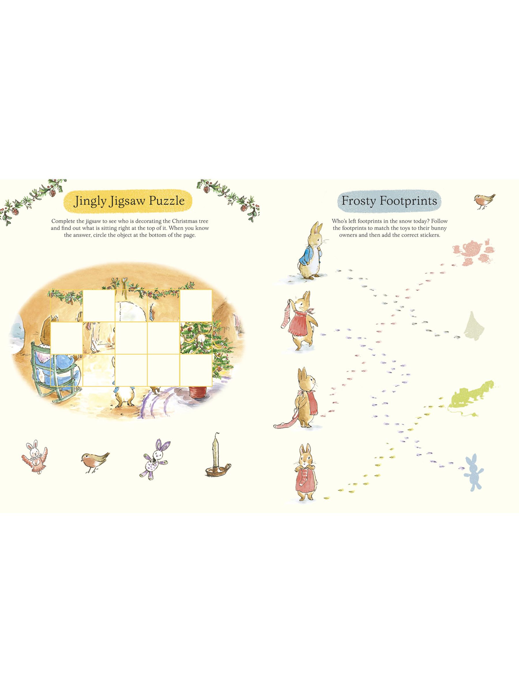 Peter Rabbit Christmas Fun Sticker Activity Book - Image 3 of 4