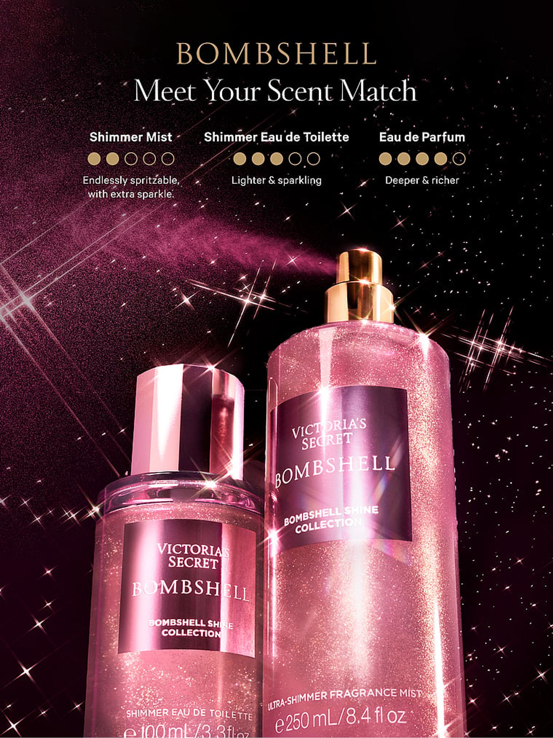 Bombshell Shine Shimmer Eau de Toilette Fragrance - Image 3 of 3