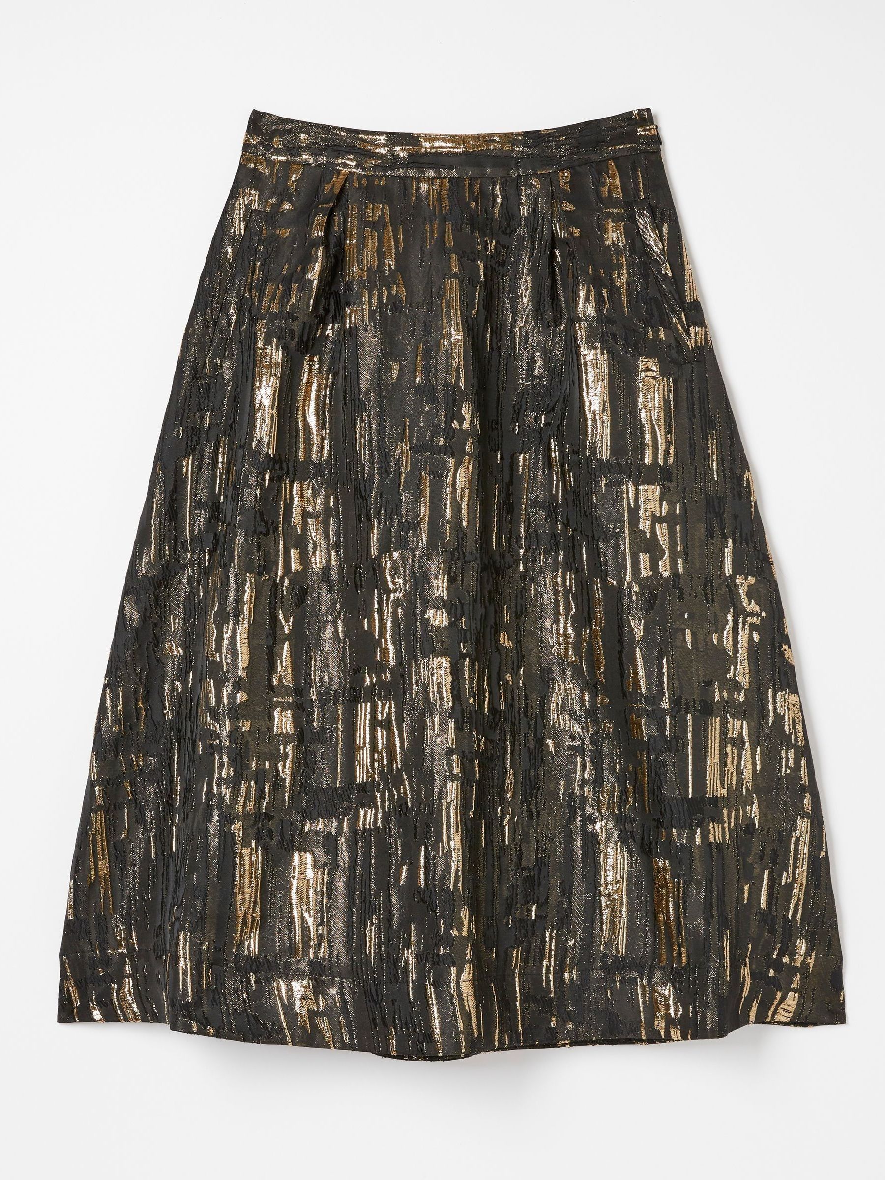 Black Cleo Jacquard Skirt - Image 6 of 6