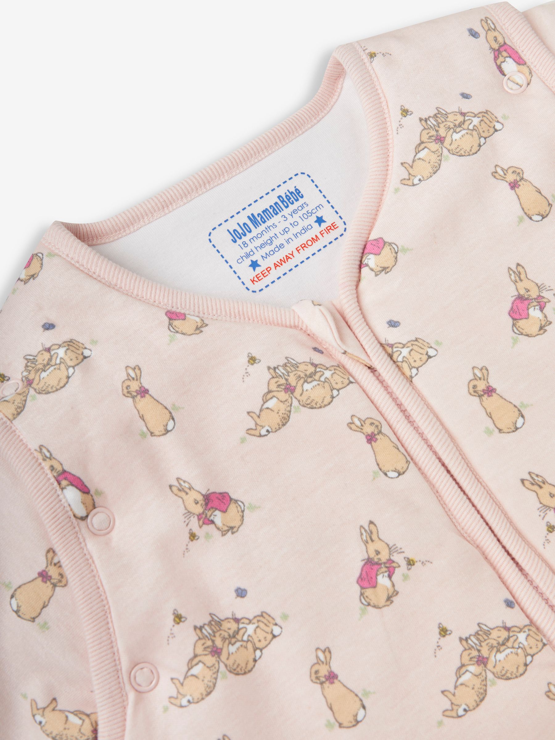 Flopsy Bunny 3.5 Tog Toddler Sleeping Bag - Image 4 of 5