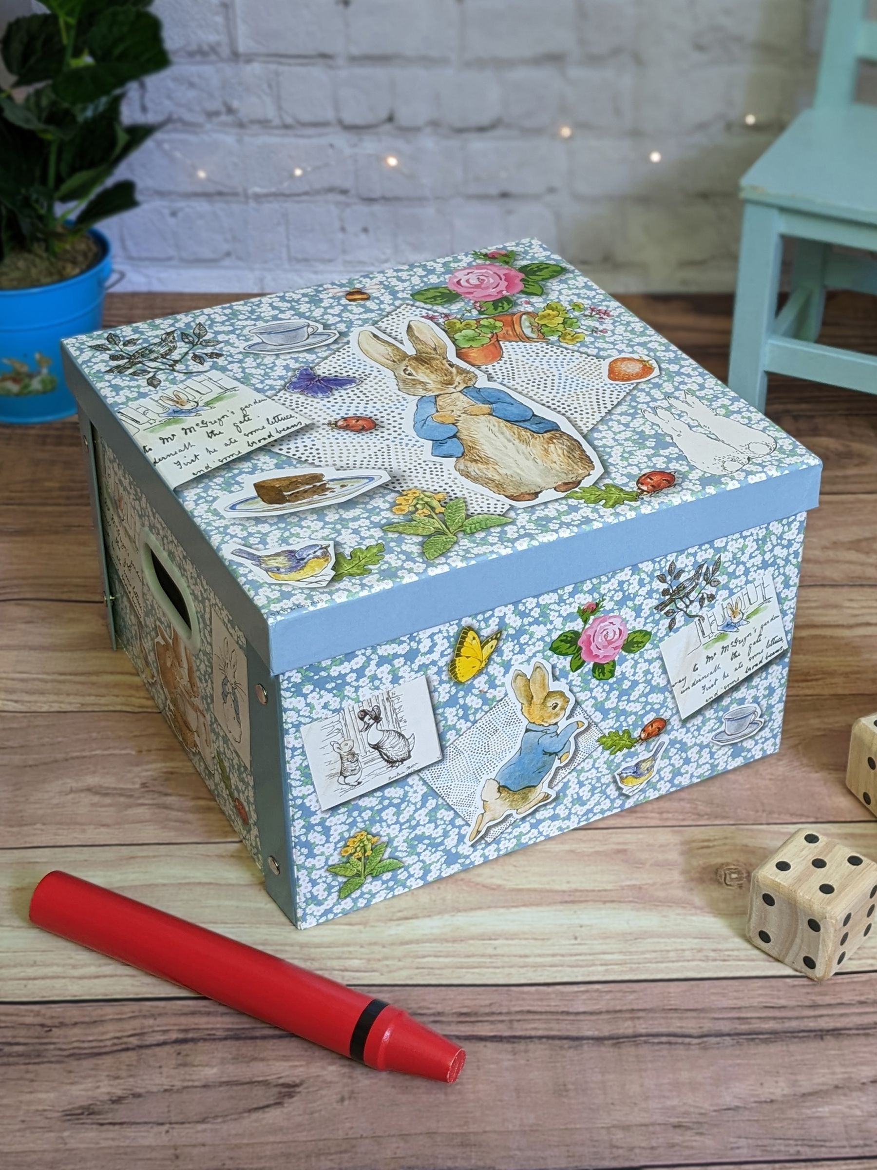 Peter Rabbit  Collapsible Storage Box - Image 1 of 4