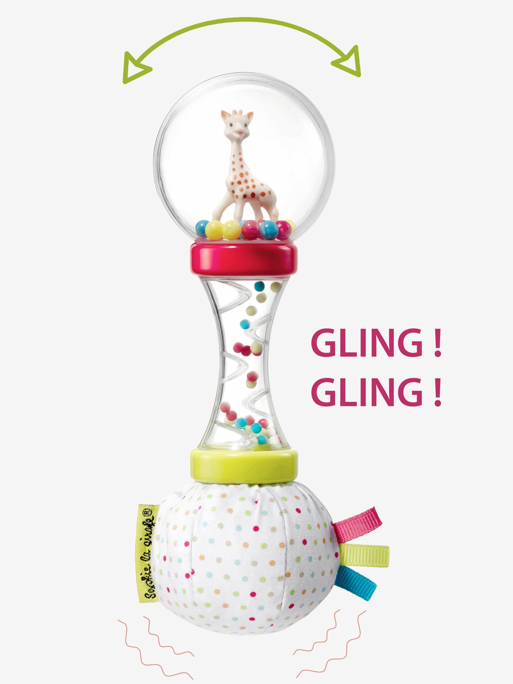 Sophie La Girafe Soft Maracas Rattle - Image 2 of 6