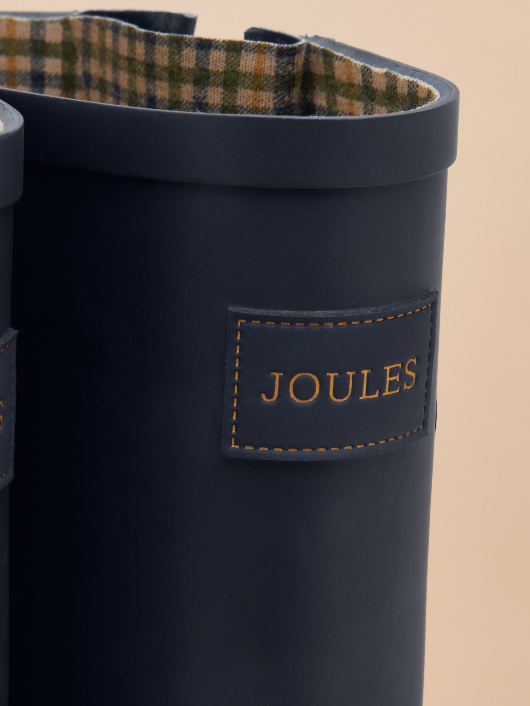 Houghton Navy Blue Adjustable Tall Wellies - Image 5 of 6