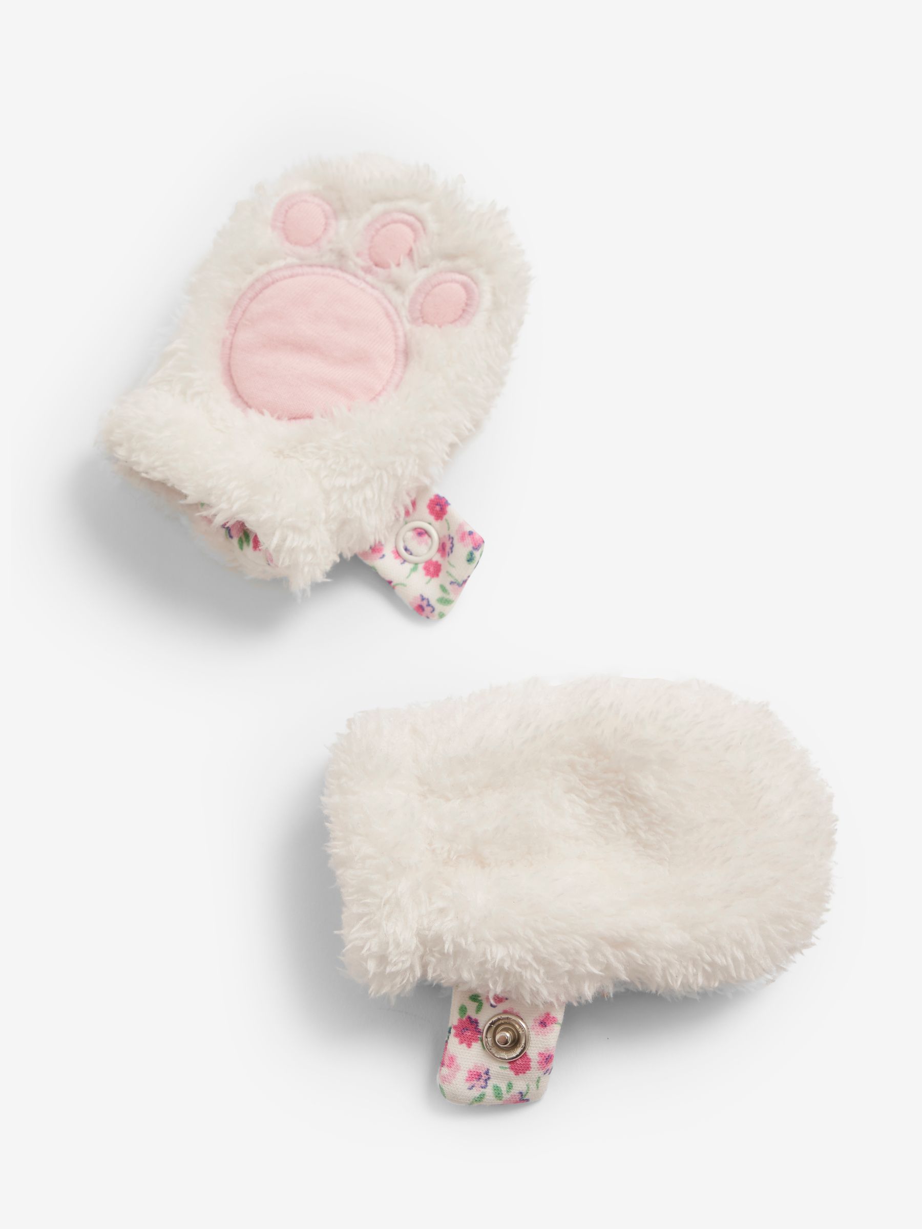 Cream Bunny Cosy Pramsuit - Image 4 of 7