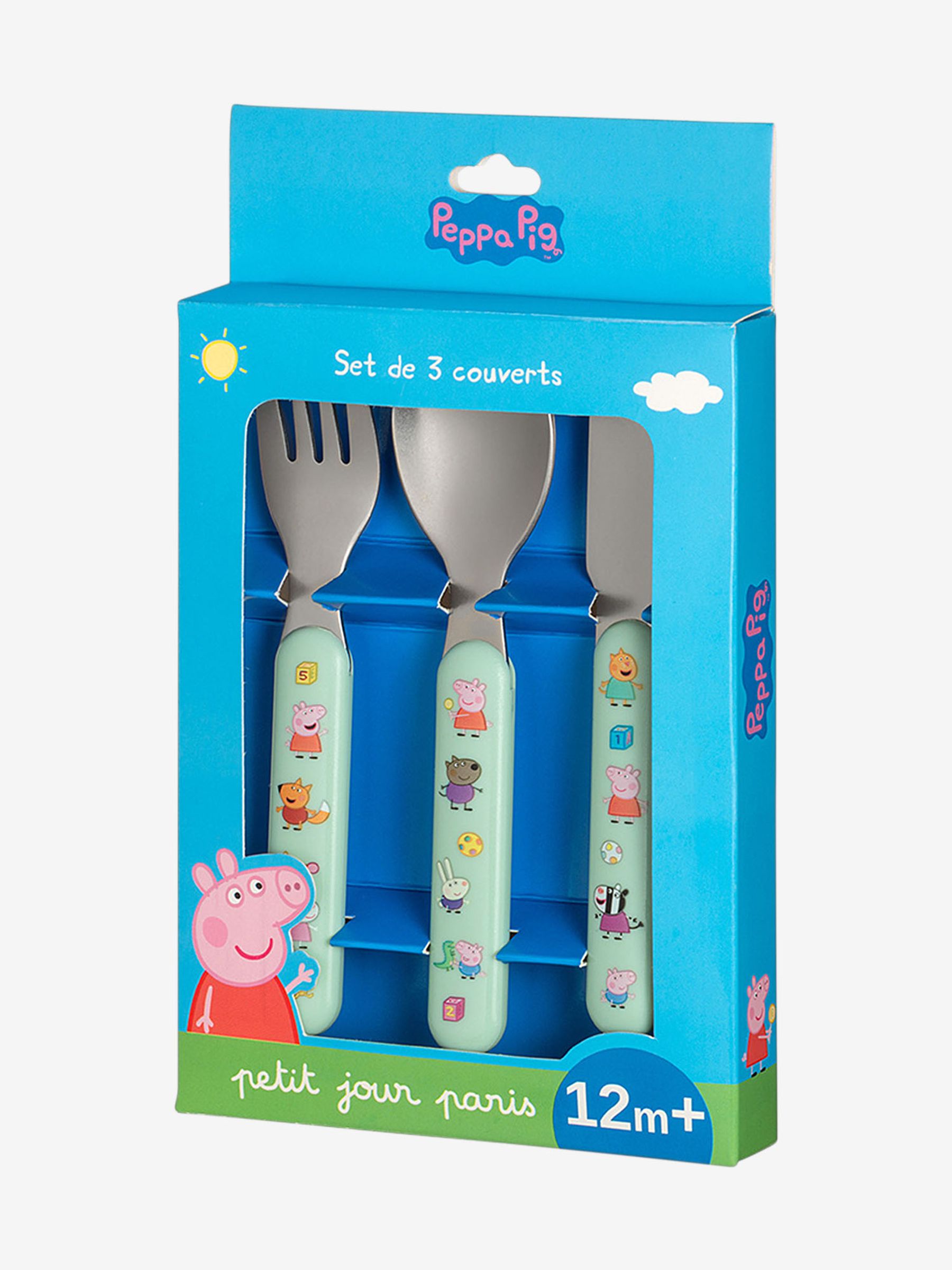 Peppa Pig Cutlery Set - Image 2 of 2