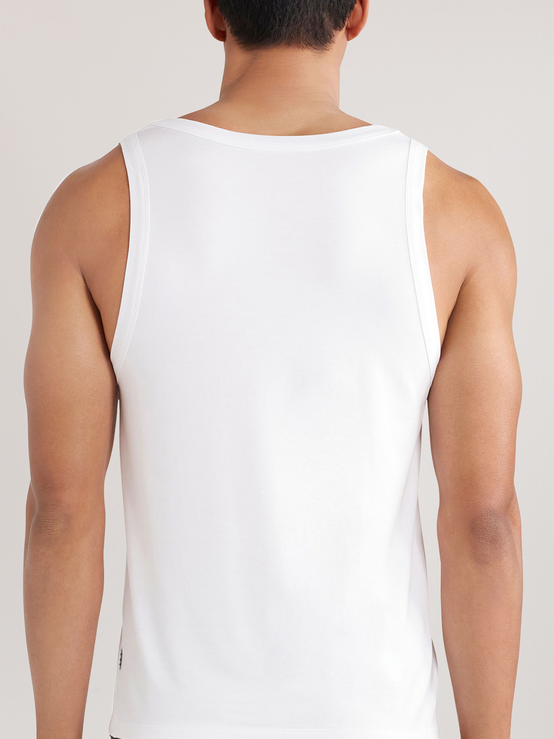 CHÉ Studios Crew Neck Vest with TENCEL™ Fibers in White - Image 3 of 3