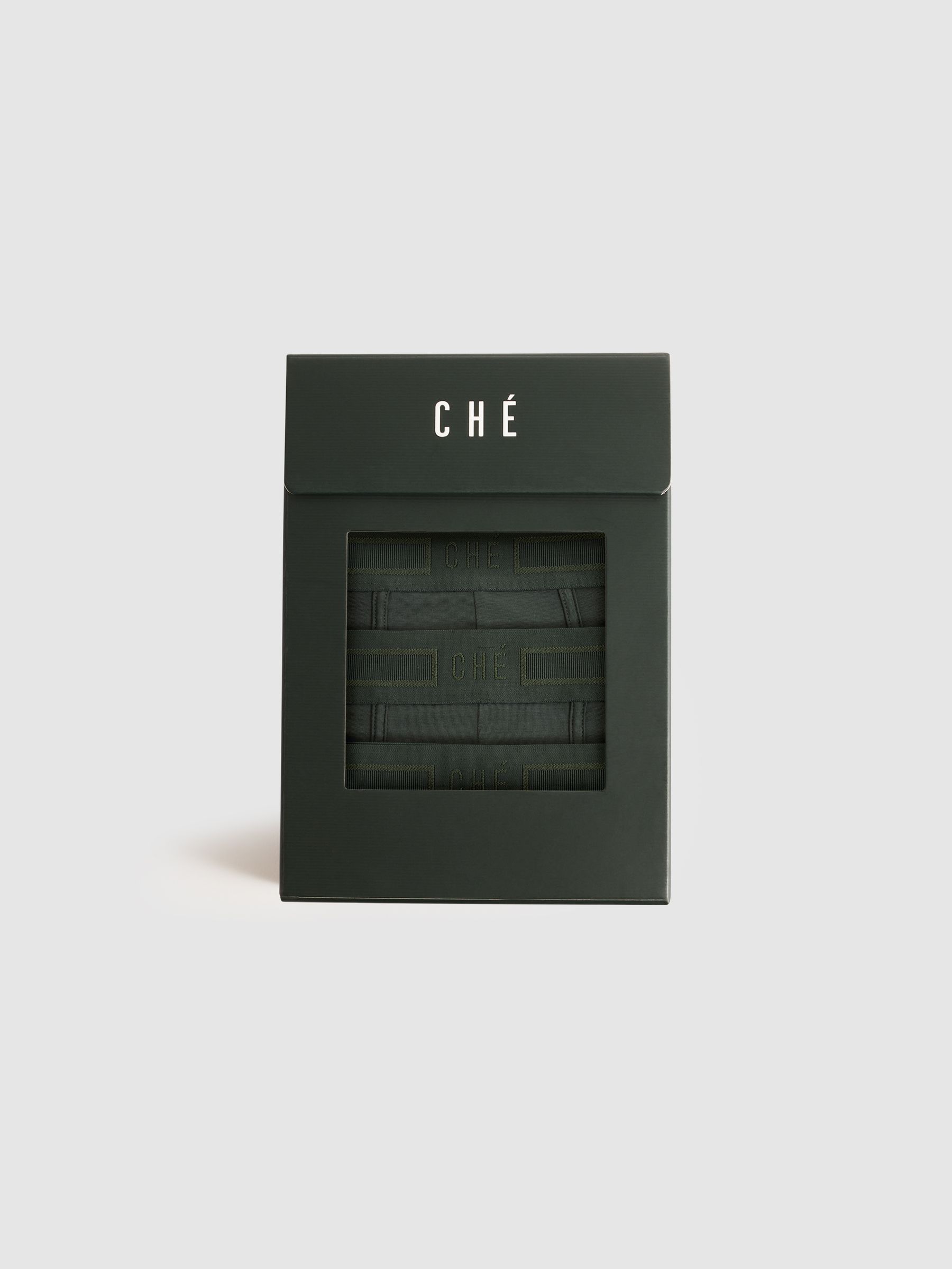 CHÉ Studios Boxer Briefs with TENCEL™ Fibers in Pine Green - Image 5 of 5