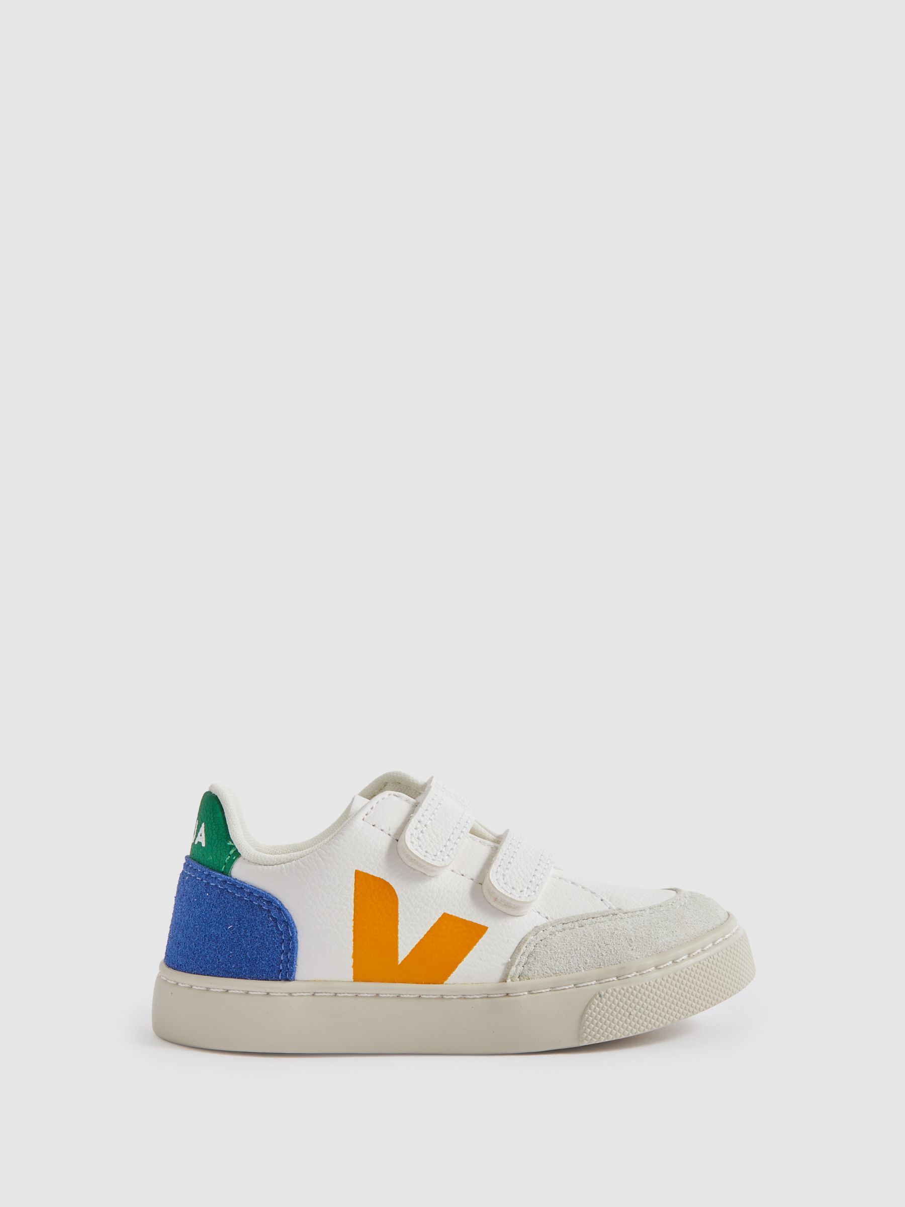 Veja Velcro Trainers in White Multi - Image 1 of 4 Veja Velcro Trainers in White Multi - Image 1 of 4