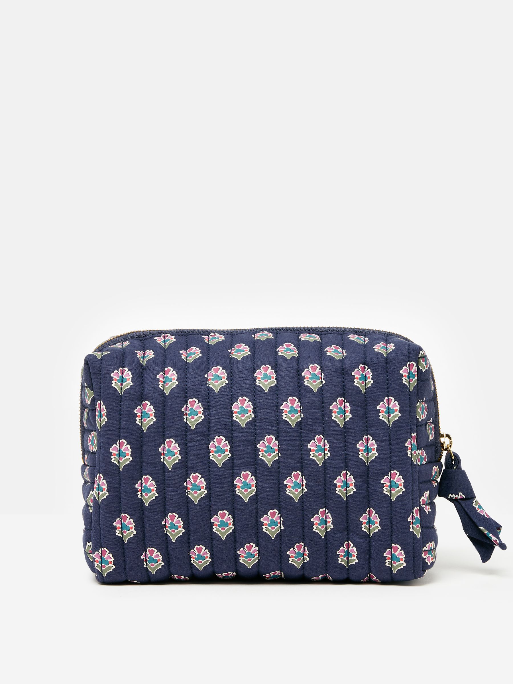 Lillia Navy/Pink Floral Wash Bag - Image 2 of 4