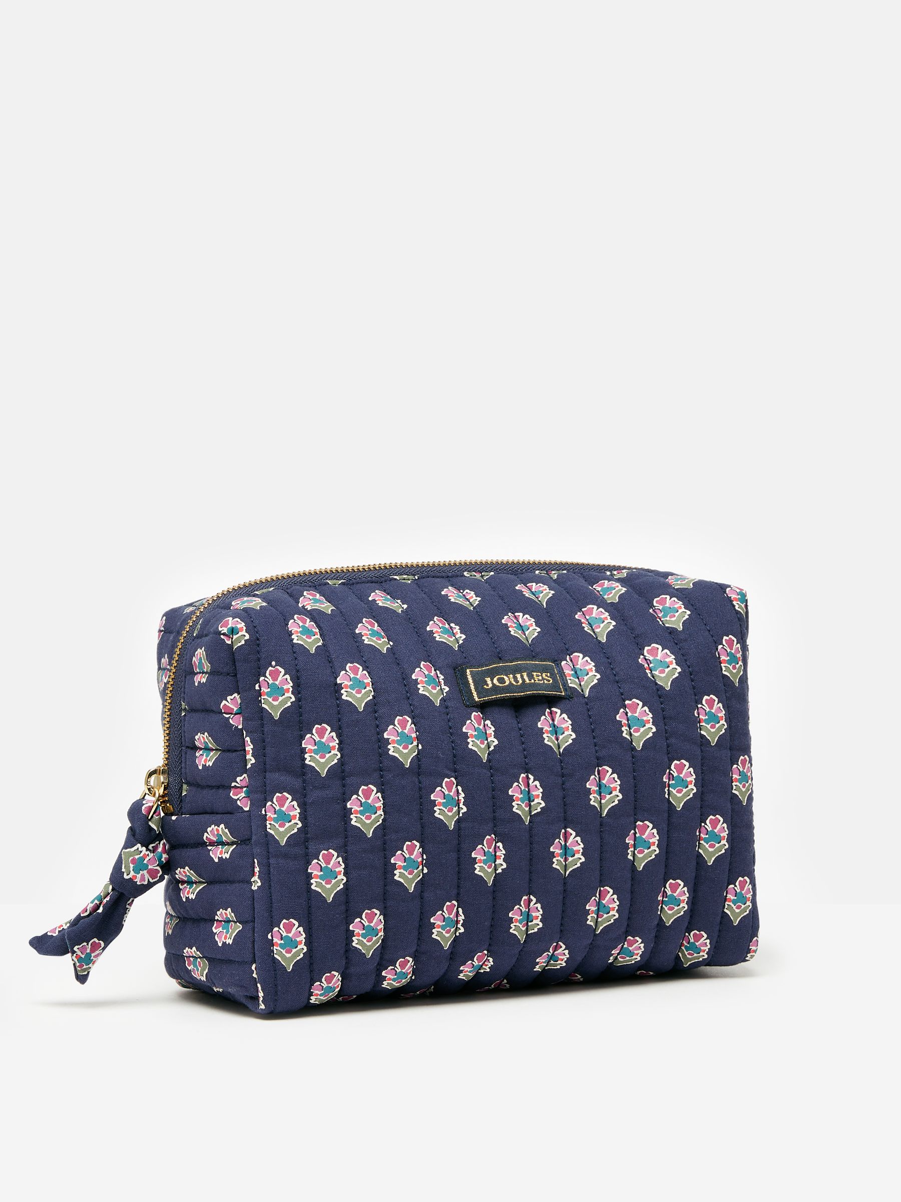 Lillia Navy/Pink Floral Wash Bag - Image 3 of 4