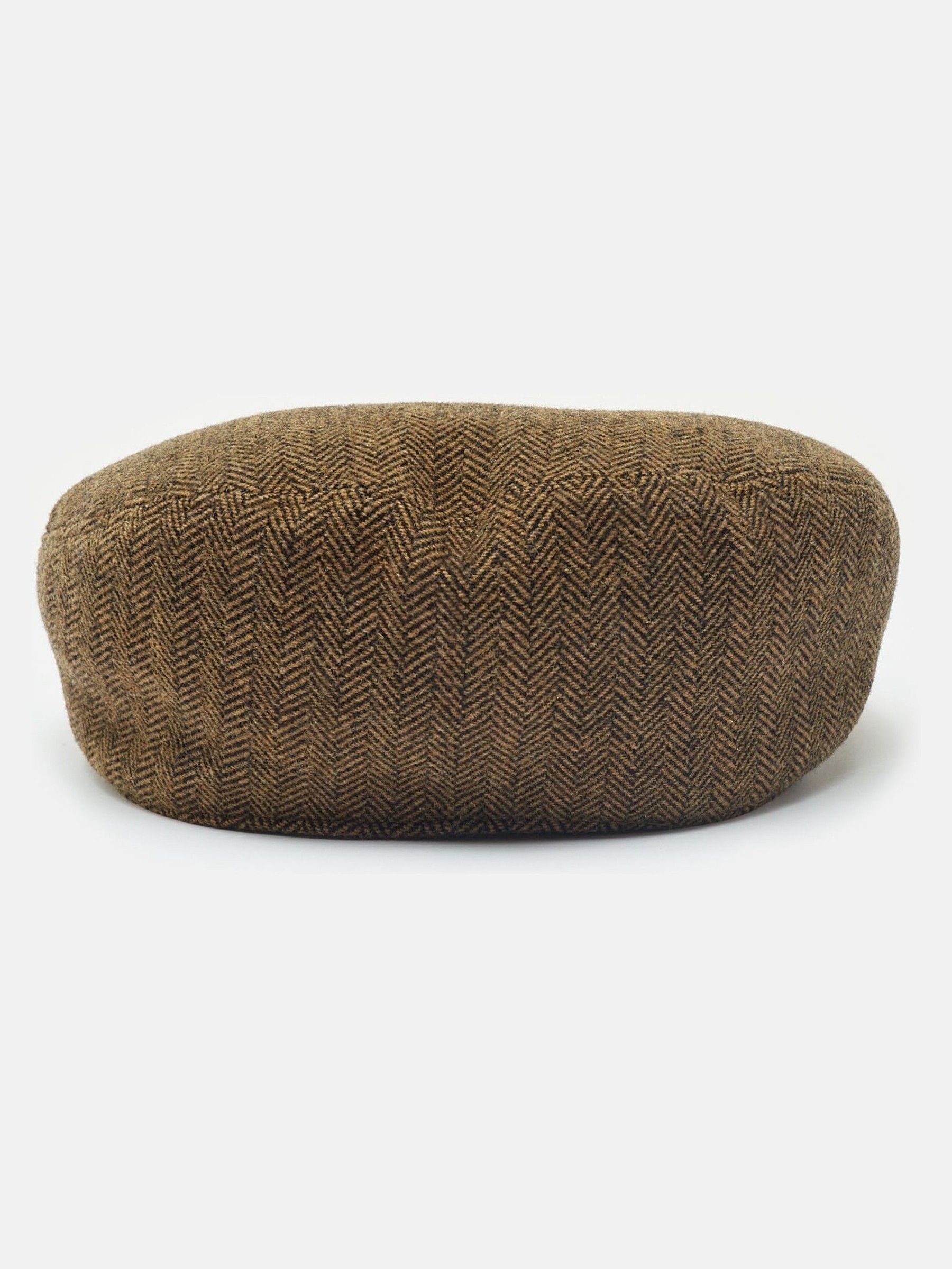 Ashby Brown Flat Cap - Image 5 of 5