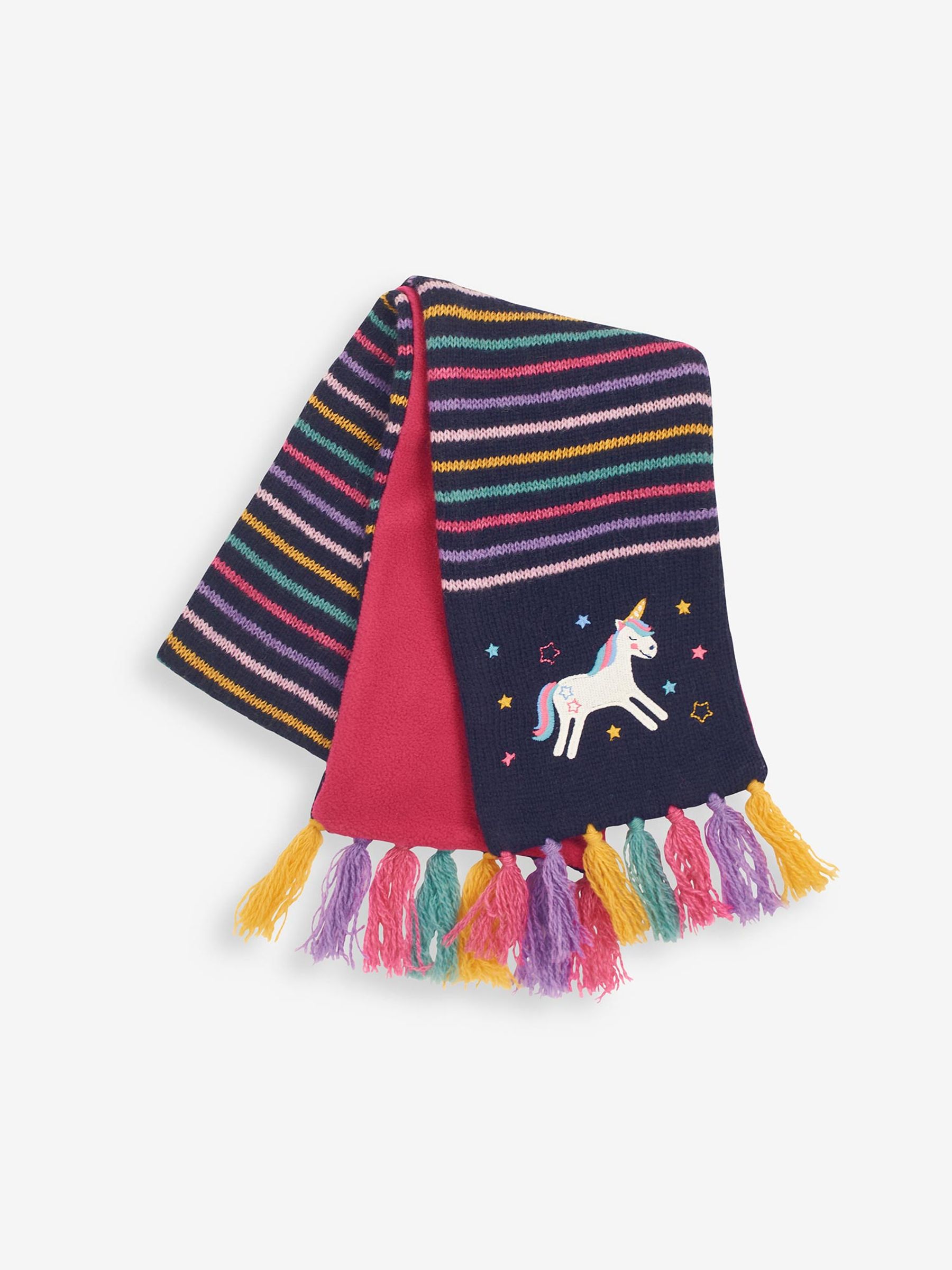 Navy Blue Unicorn Scarf - Image 2 of 3