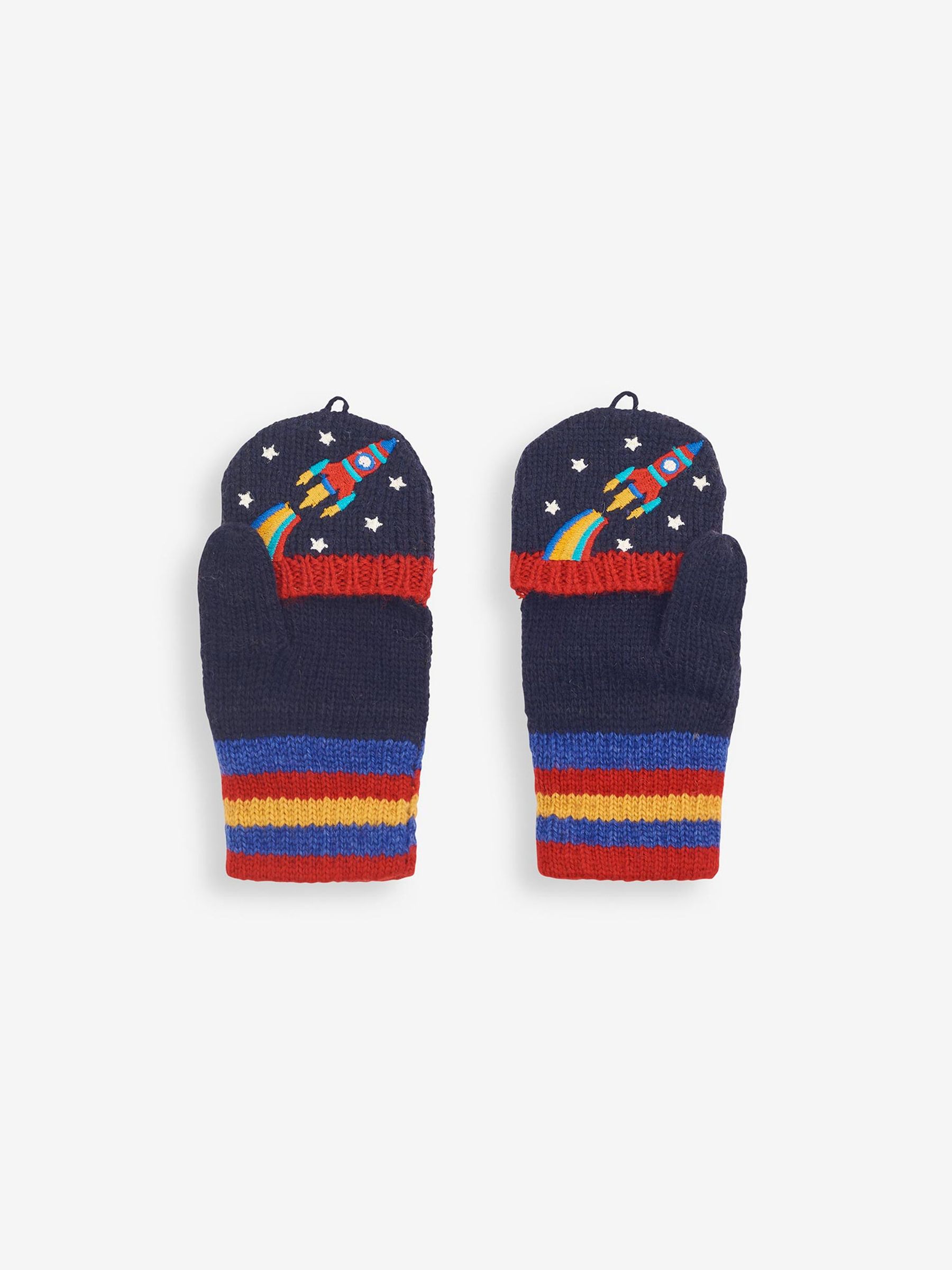 Rocket Embroidered Gloves in Rocket - Image 3 of 5