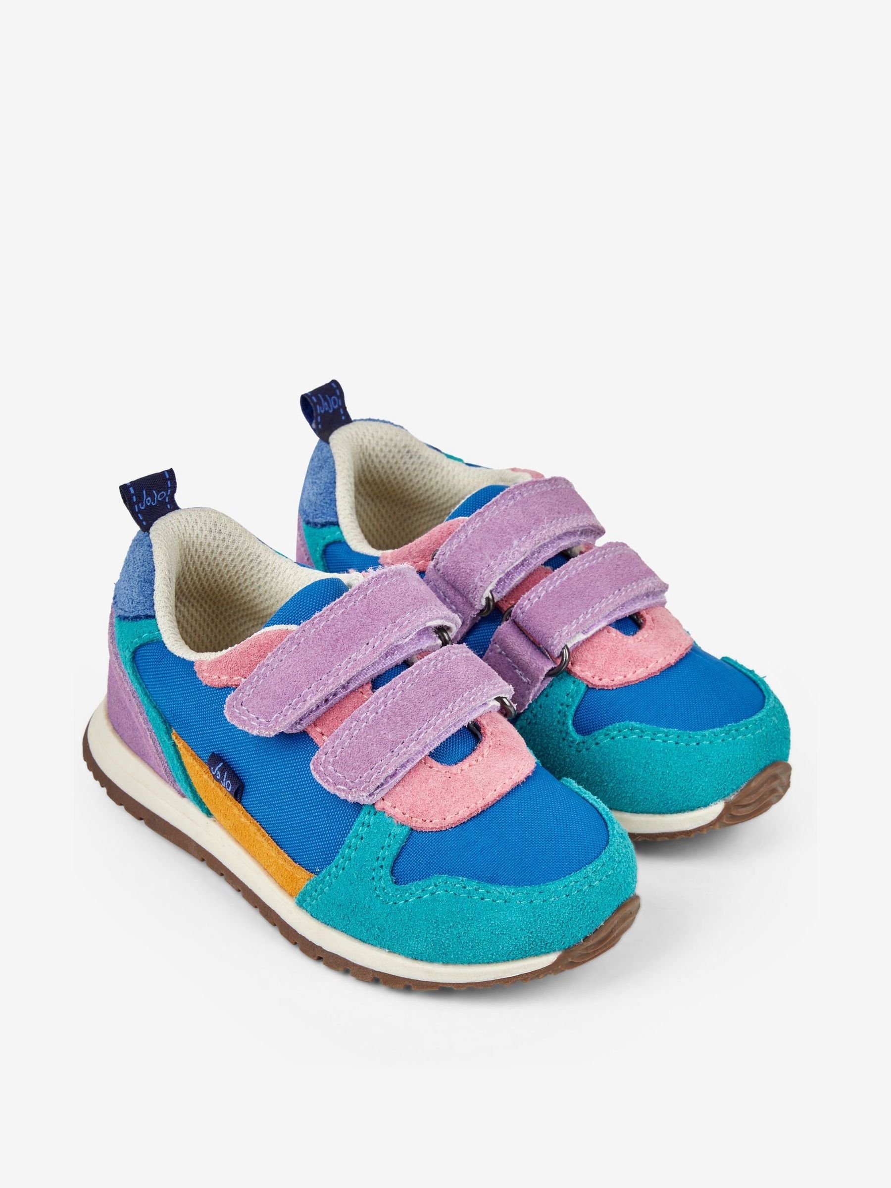 Lilac Multi Riptape Trainers - Image 3 of 8