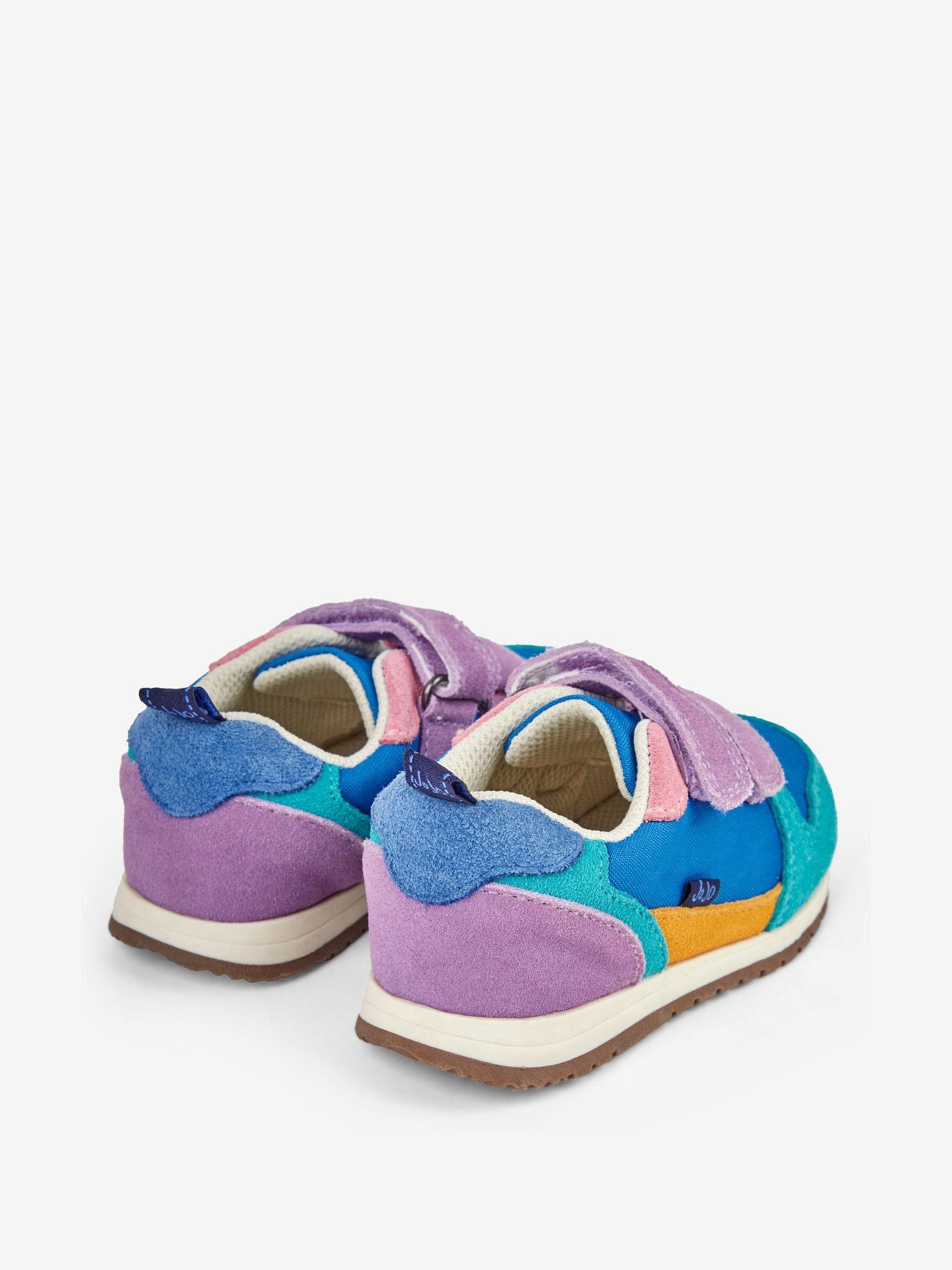 Lilac Multi Riptape Trainers - Image 4 of 8
