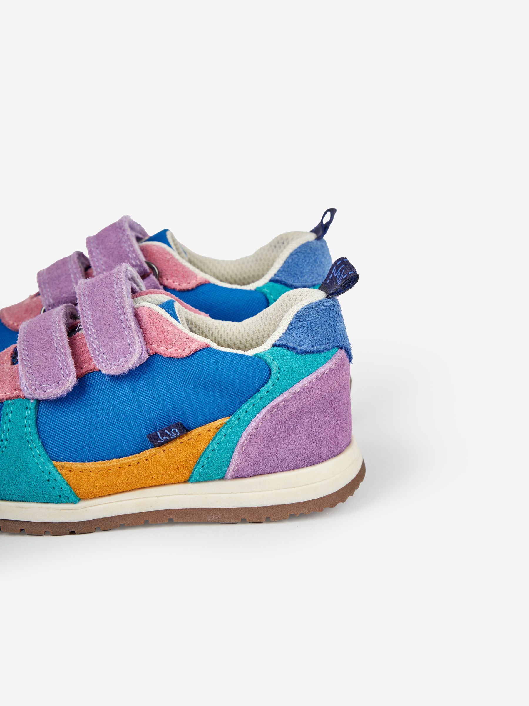 Lilac Multi Riptape Trainers - Image 6 of 8