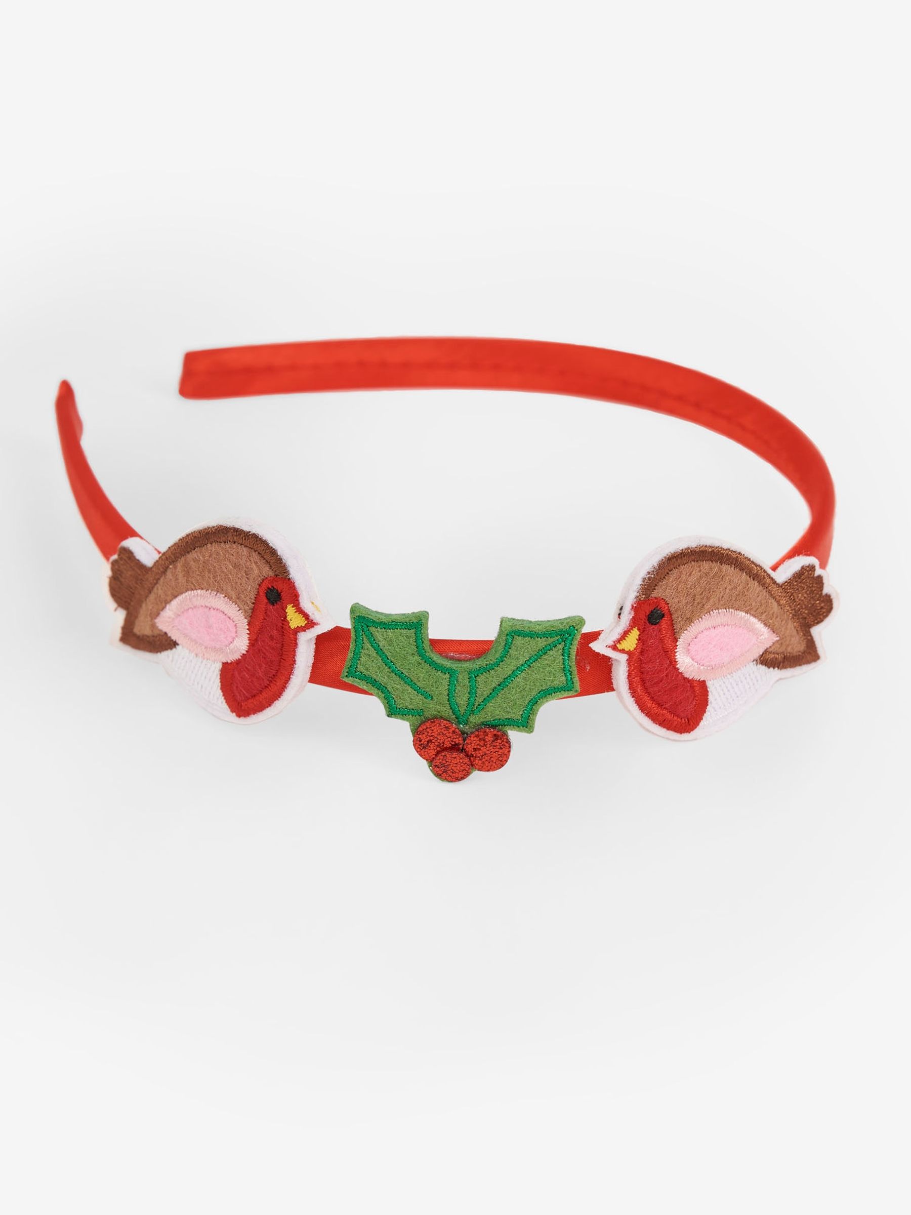 Red Girls' Christmas Hairband - Image 1 of 2