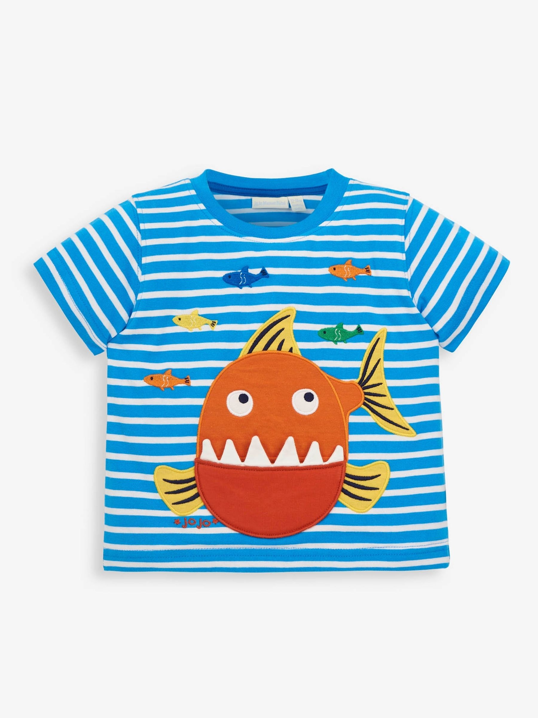 Blue Piranha T-Shirt - Image 1 of 2