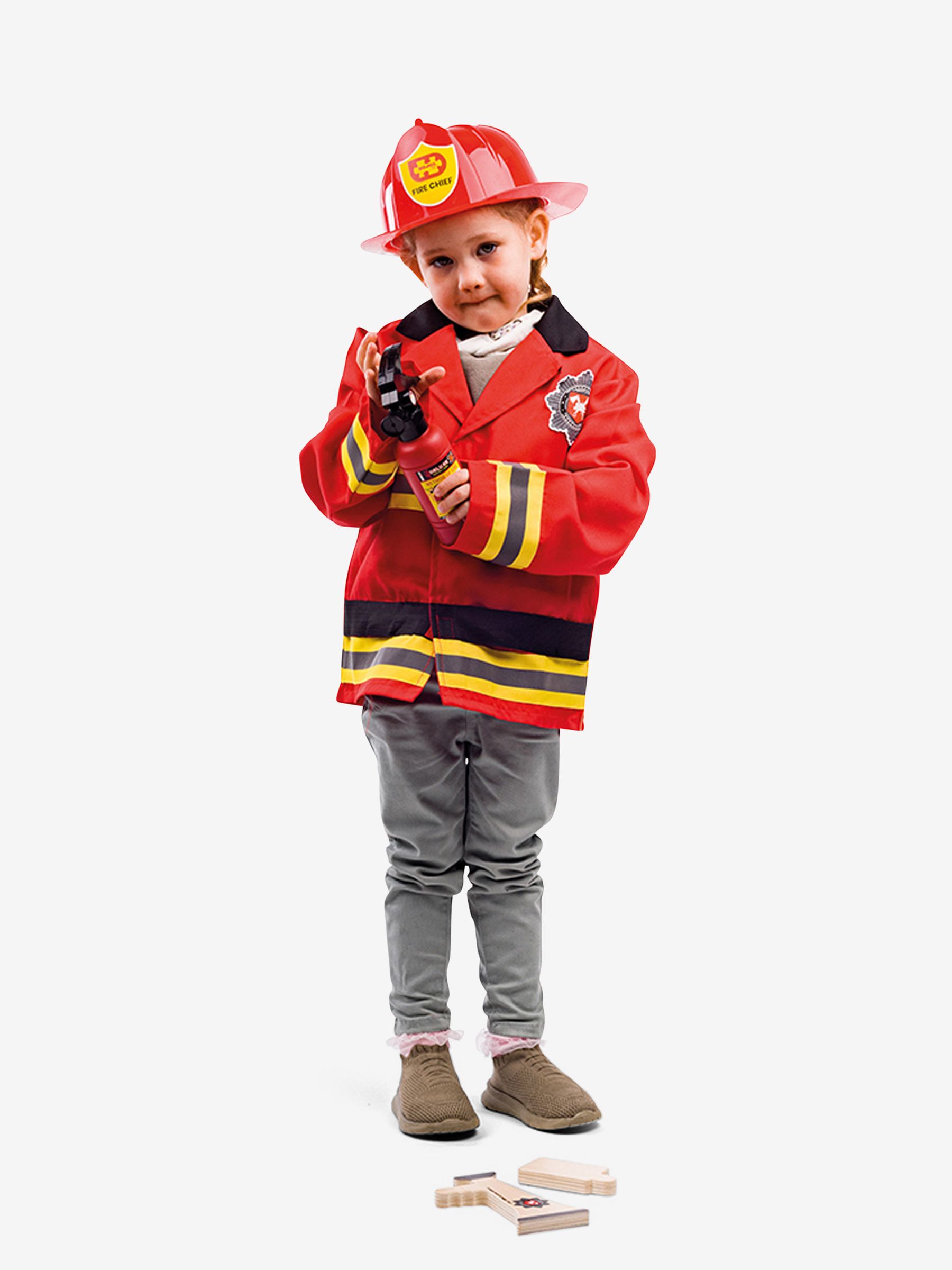 Bigjigs Firefighter Dress-Up Costume - Image 7 of 9