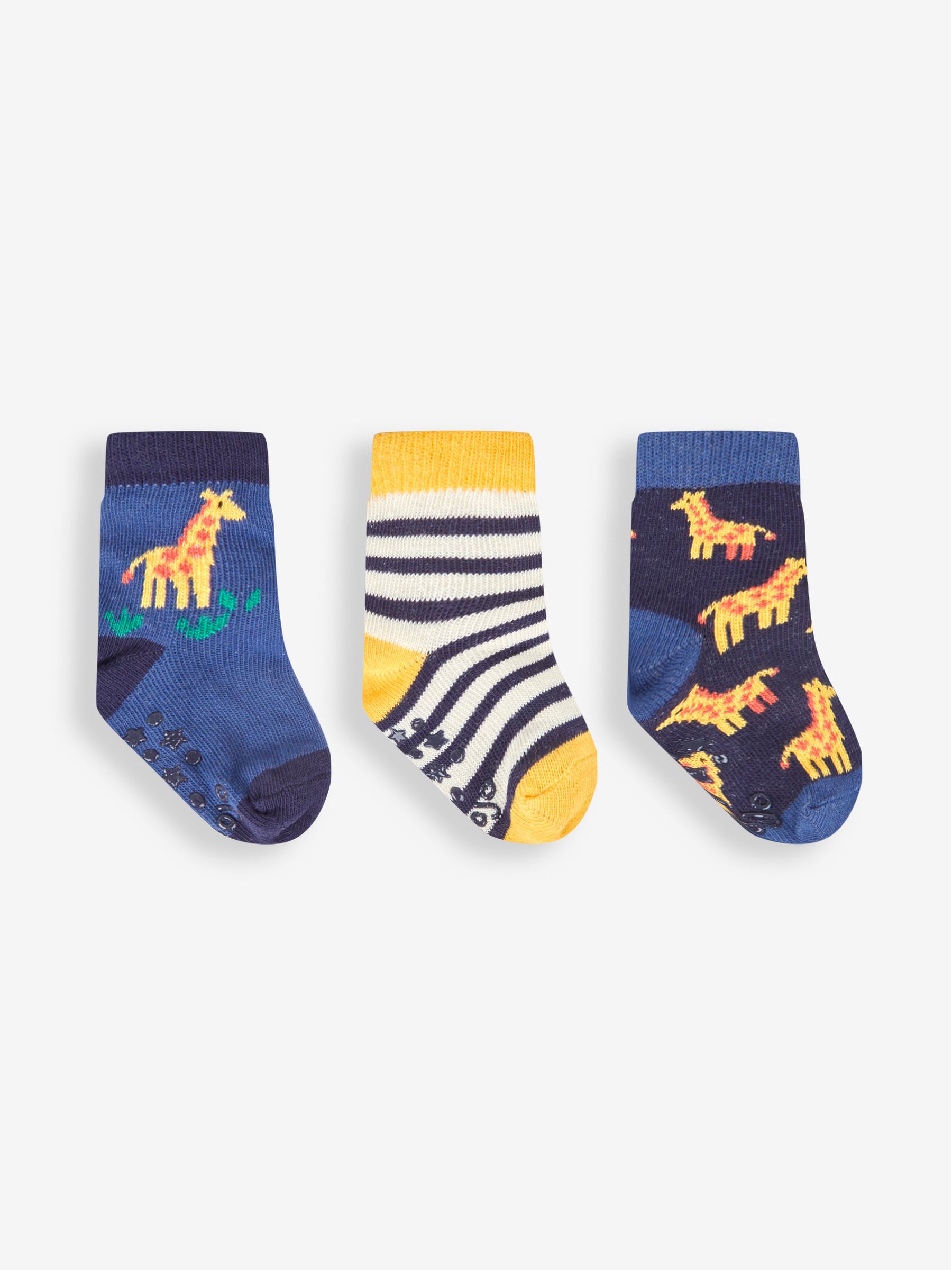 Indigo 3-Pack Safari Socks - Image 1 of 1