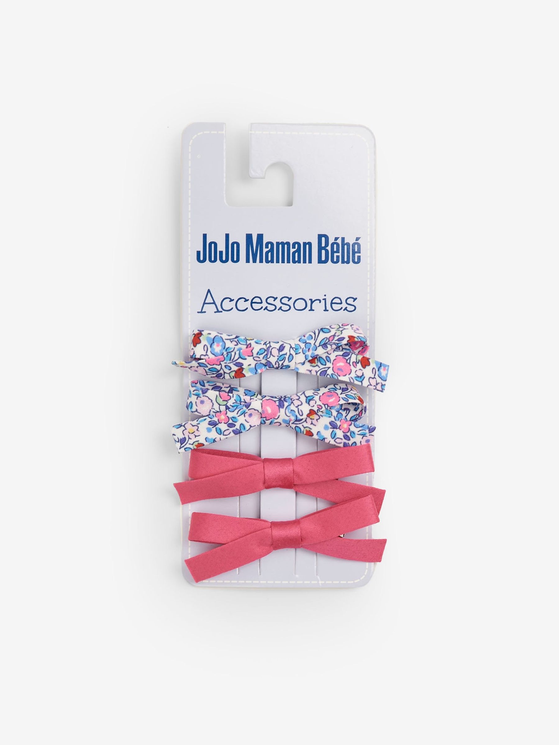 Pink 4-Pack Bow Clips - Image 1 of 3
