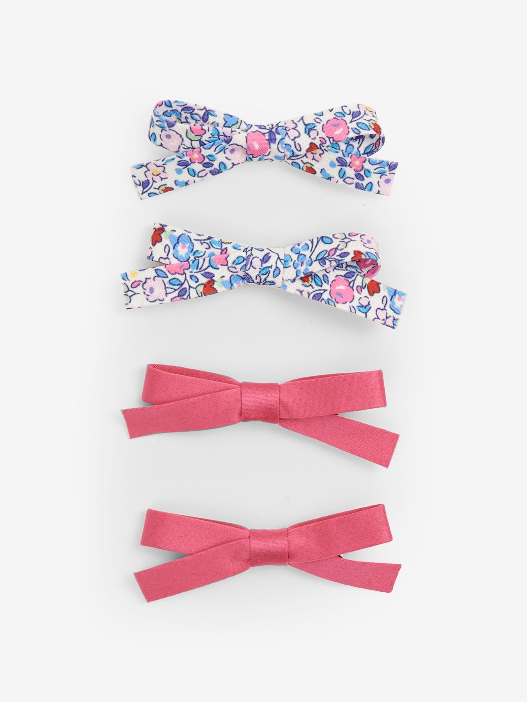 Pink 4-Pack Bow Clips - Image 2 of 3