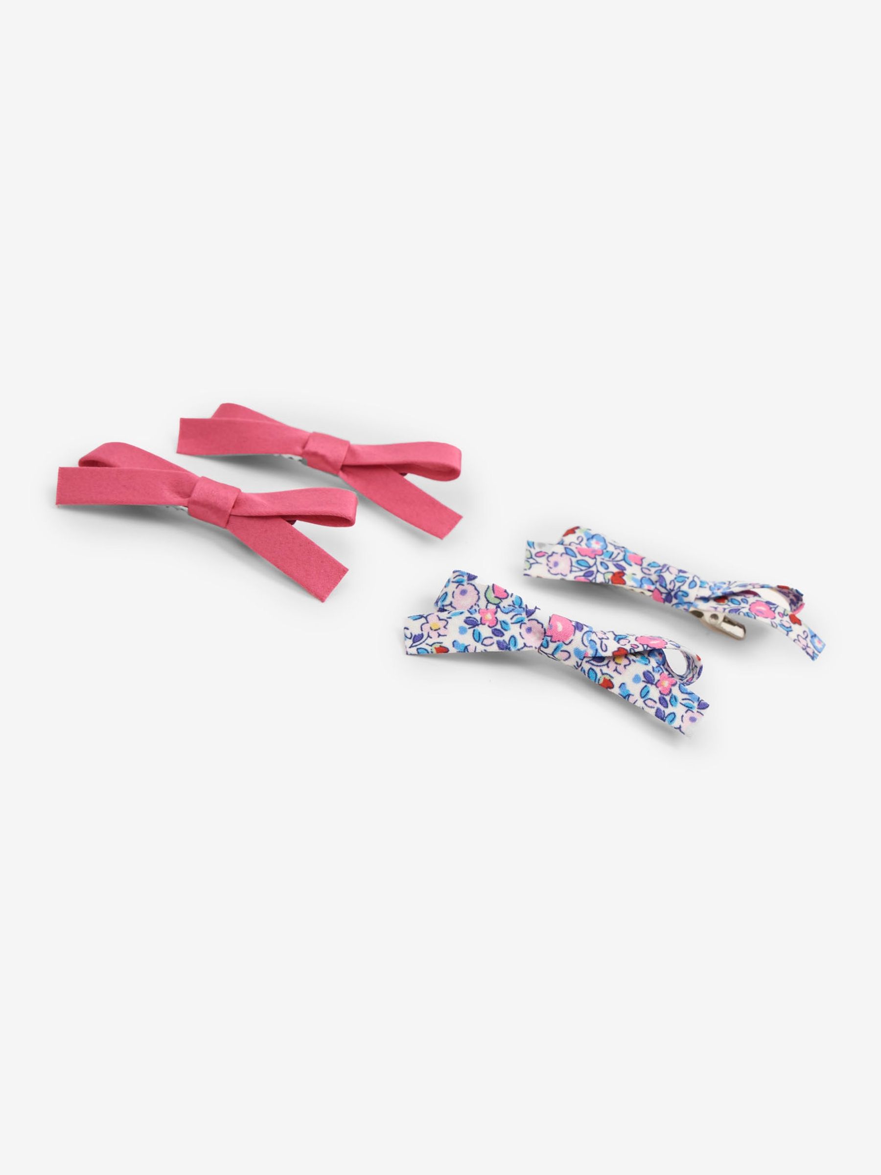 Pink 4-Pack Bow Clips - Image 3 of 3