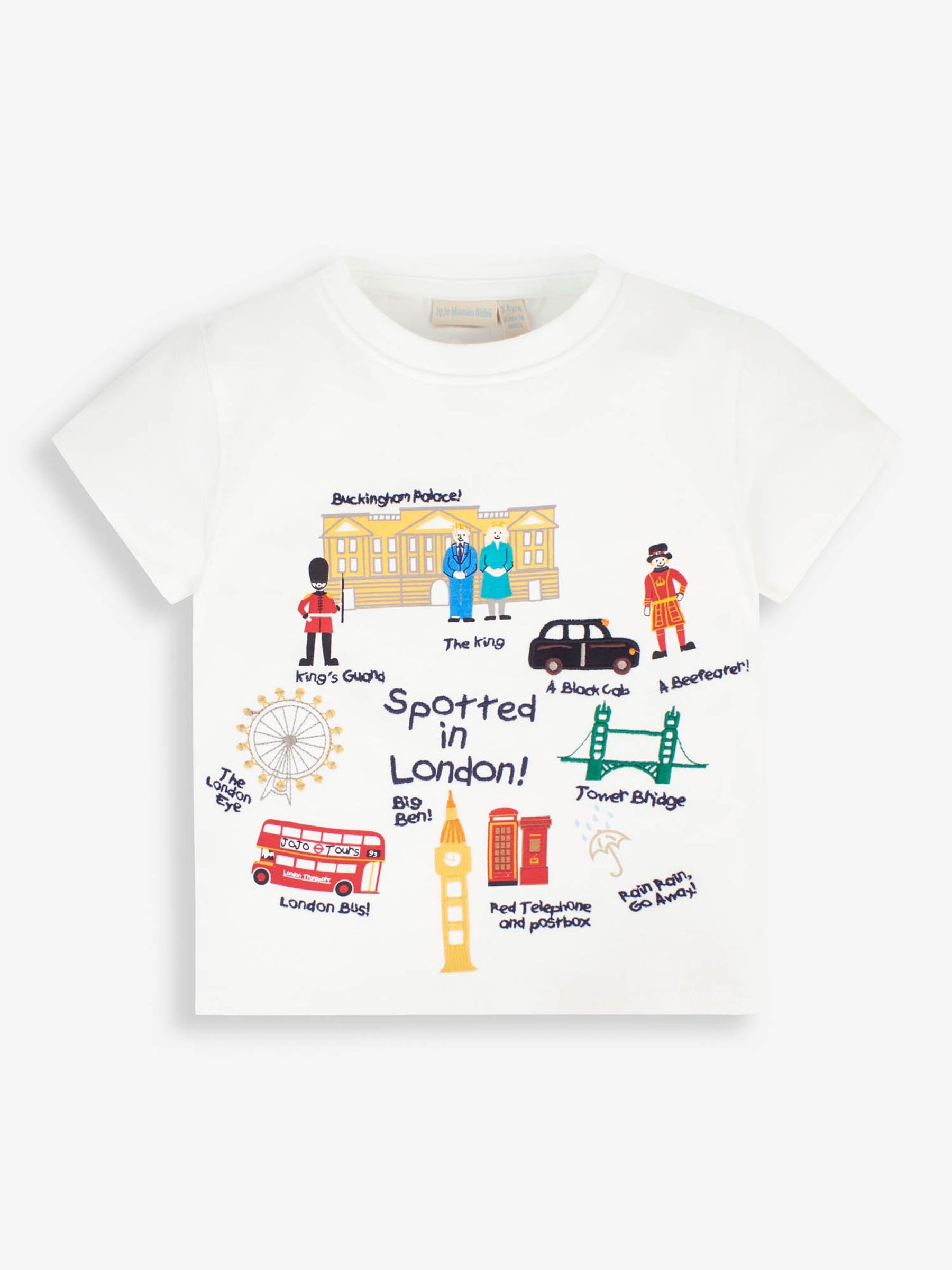 White Kids' Spotted In London T-Shirt - Image 1 of 3