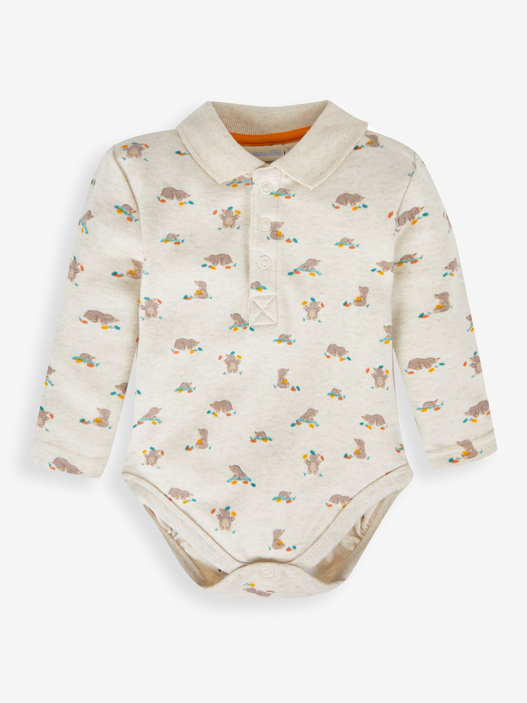 Natural Boys' Mole Polo Shirt Baby Body - Image 1 of 2