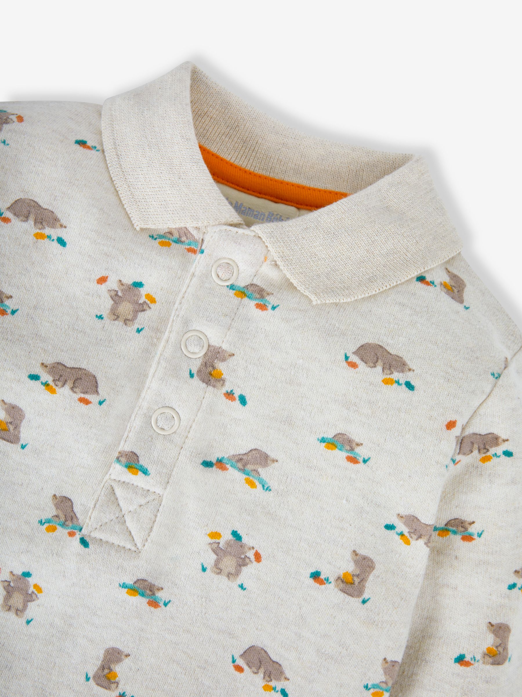 Natural Boys' Mole Polo Shirt Baby Body - Image 2 of 2